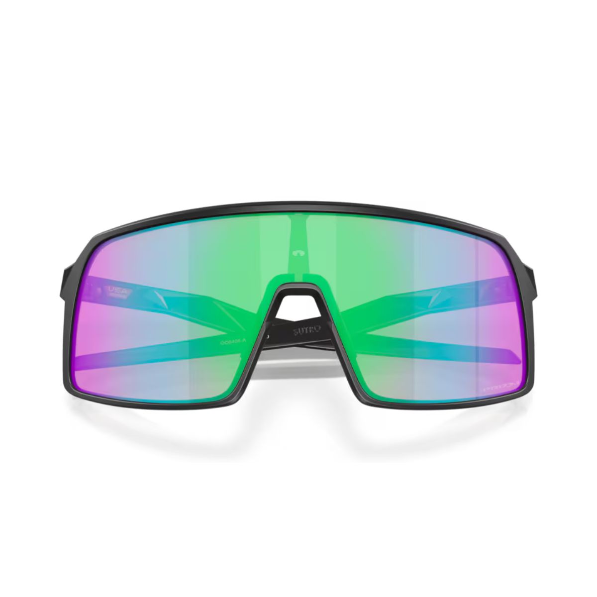 "Matte black Oakley men's sunglasses with Prizm Golf lenses for stylish eyewear online at Optorium."