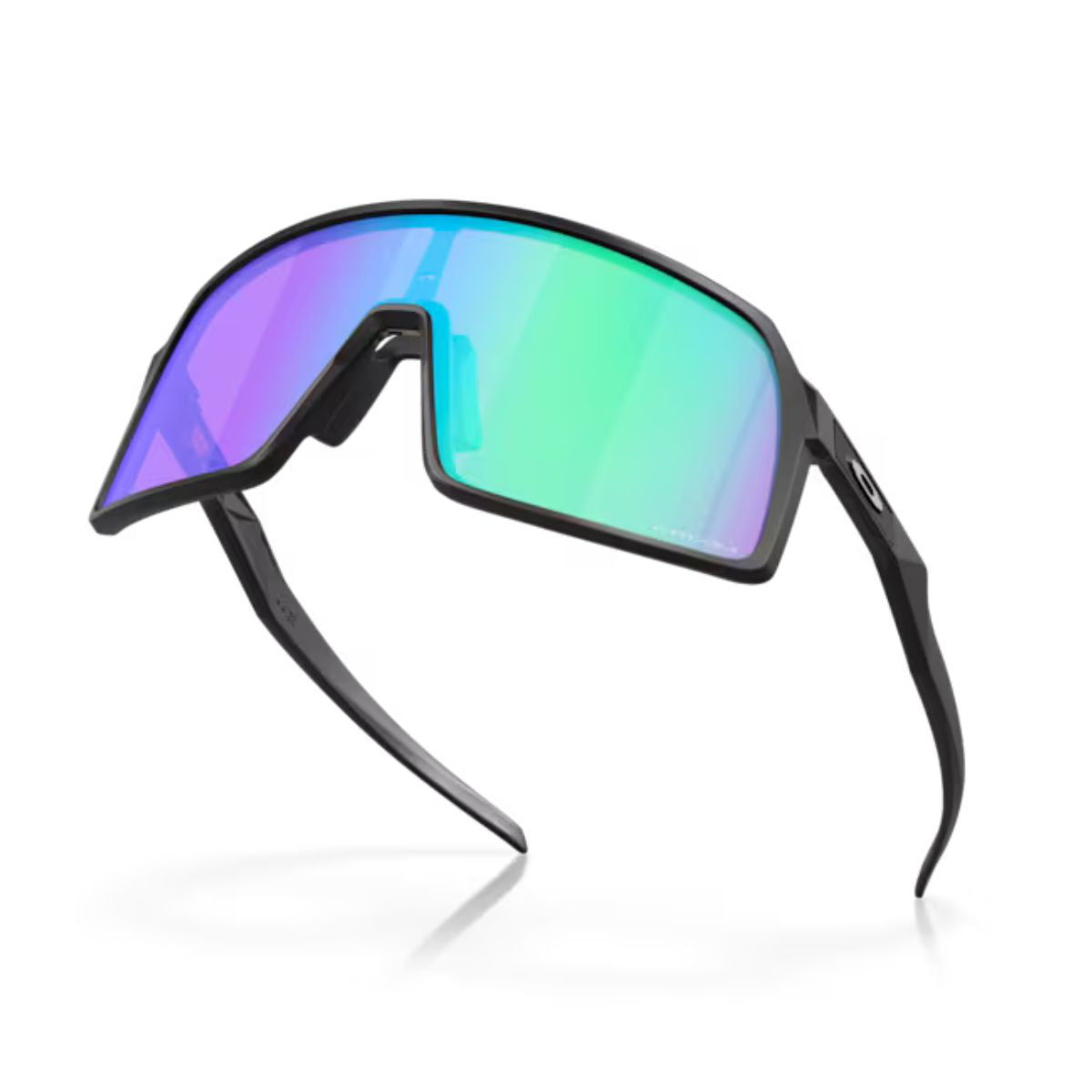 "Lightweight Oakley Sutro sunglasses with matte black frame for men online at Optorium."