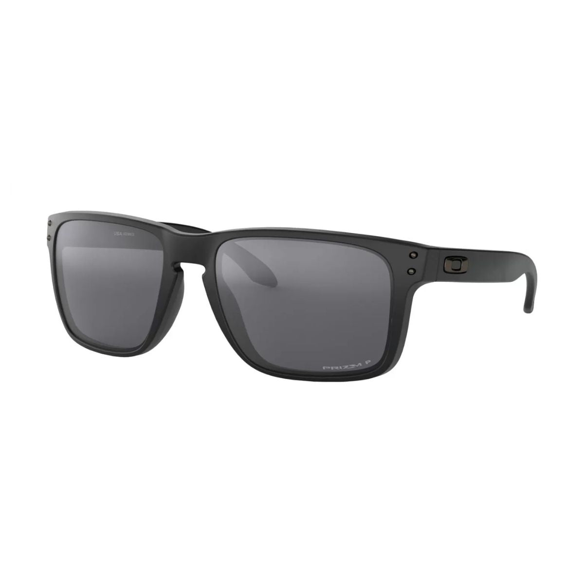 "Shop Oakley 9417 0559 men's polarized sunglasses with black frame, online at Optorium."