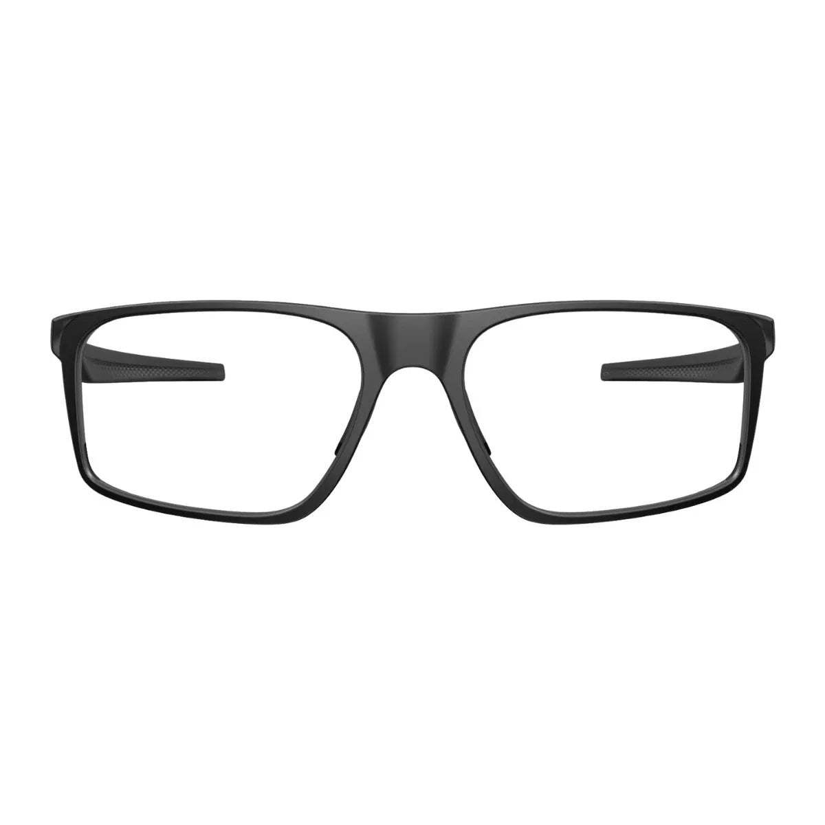 Premium Oakley Bat Flip Frame OX8183 0156 in black color, stylish men's eyewear frames with durable oakley eyeglasses for men and square shape oakley optical frames for sports lovers optorium.