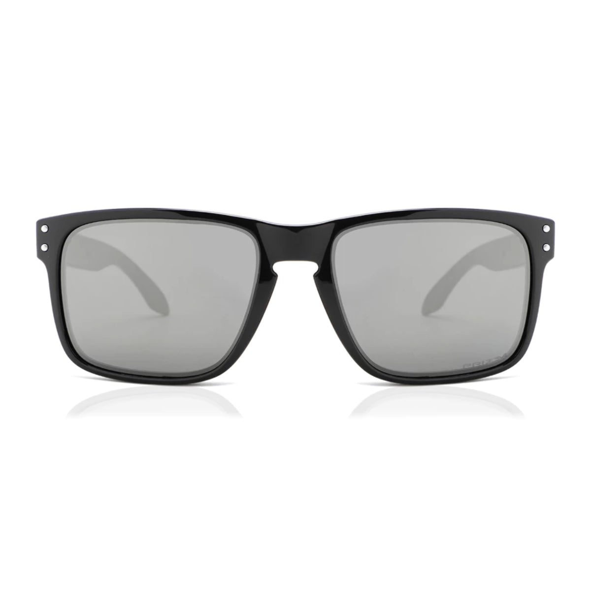 "Oakley Holbrook OO9102 E855 sunglasses with Prizm Grey lenses and matte black frame for men – Optorium"