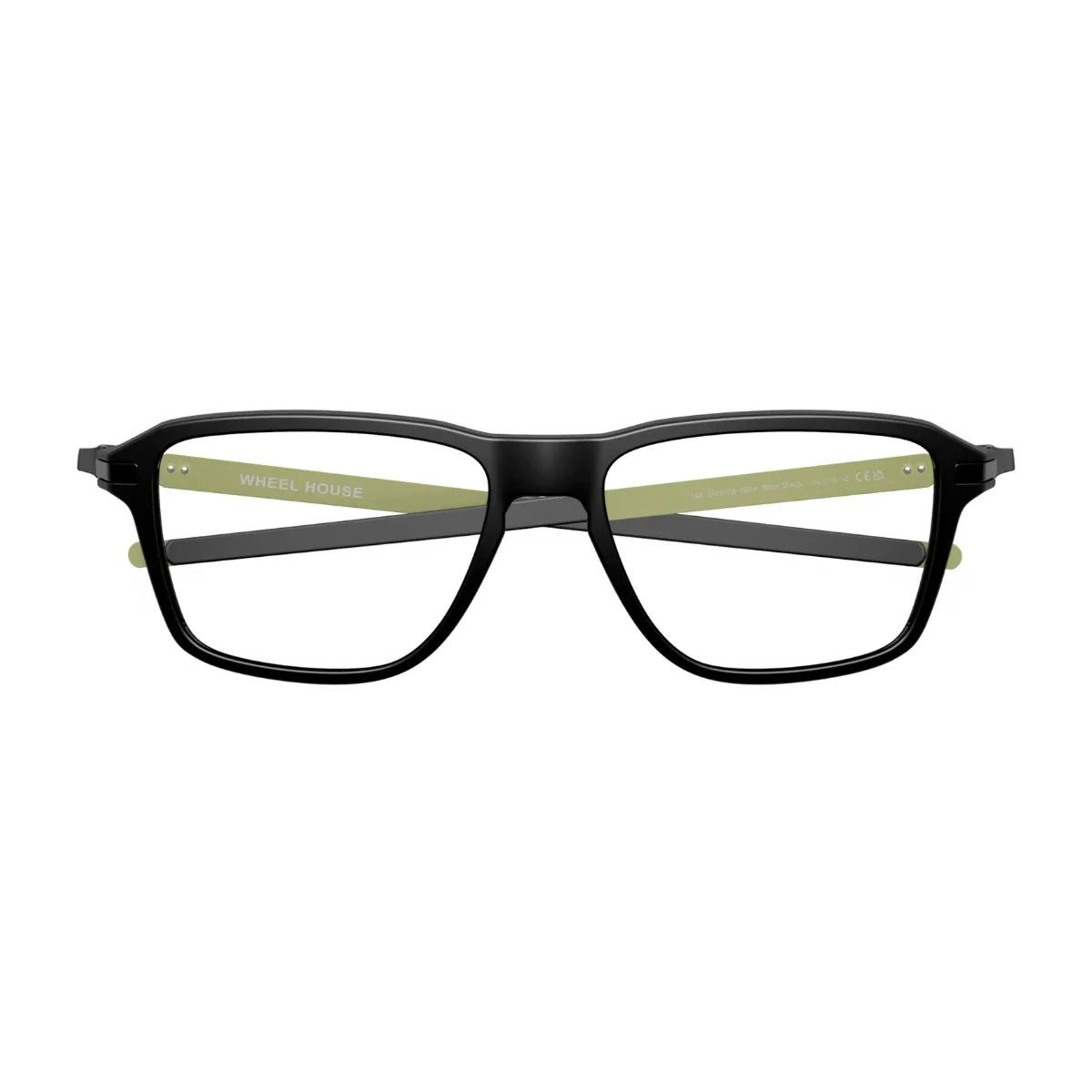 Oakley Wheel House OX8166 0854 full-frame square glasses for men at Optorium