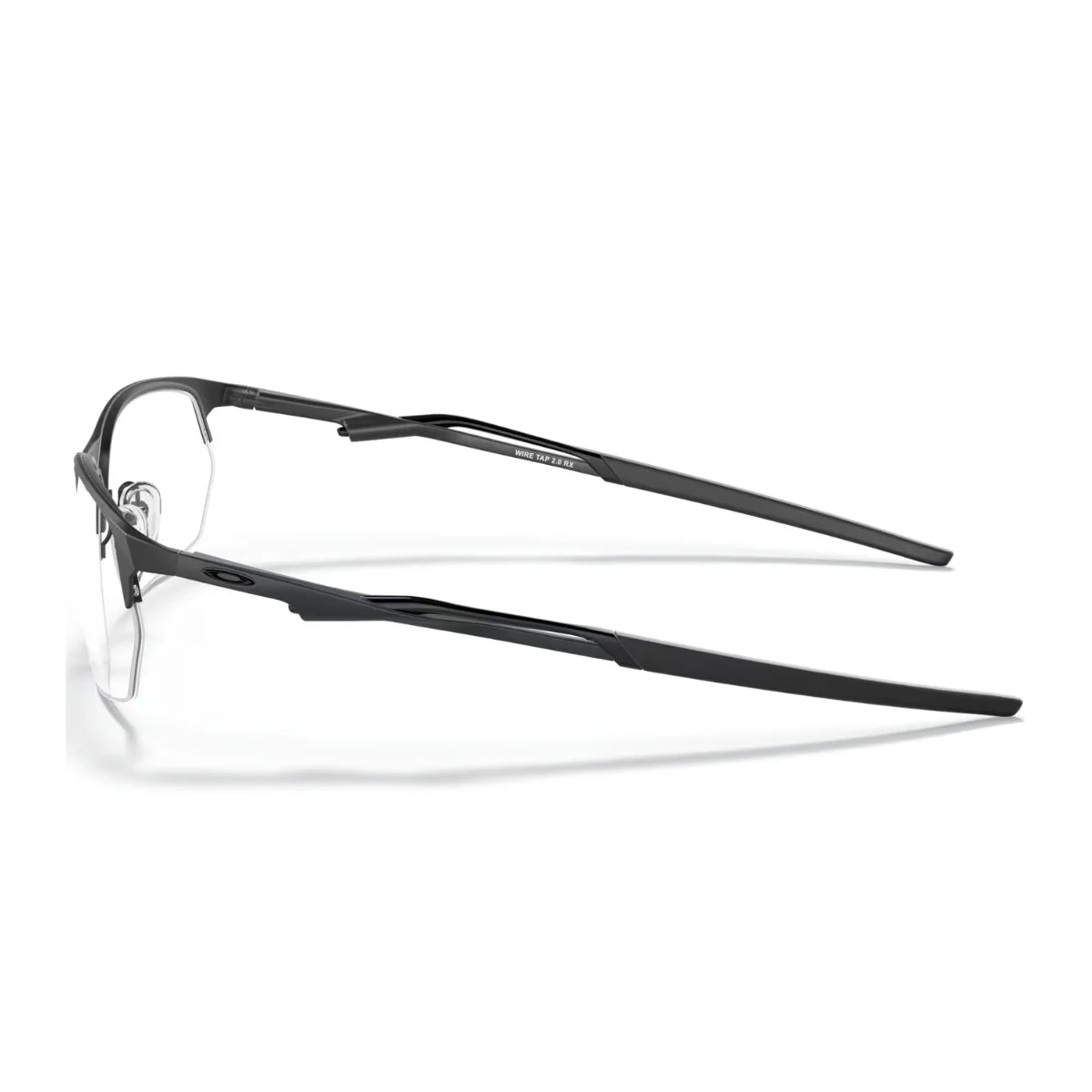 Oakley Wire Tap 2.0 rx OX5152 03 lightweight rectangle glasses at Optorium