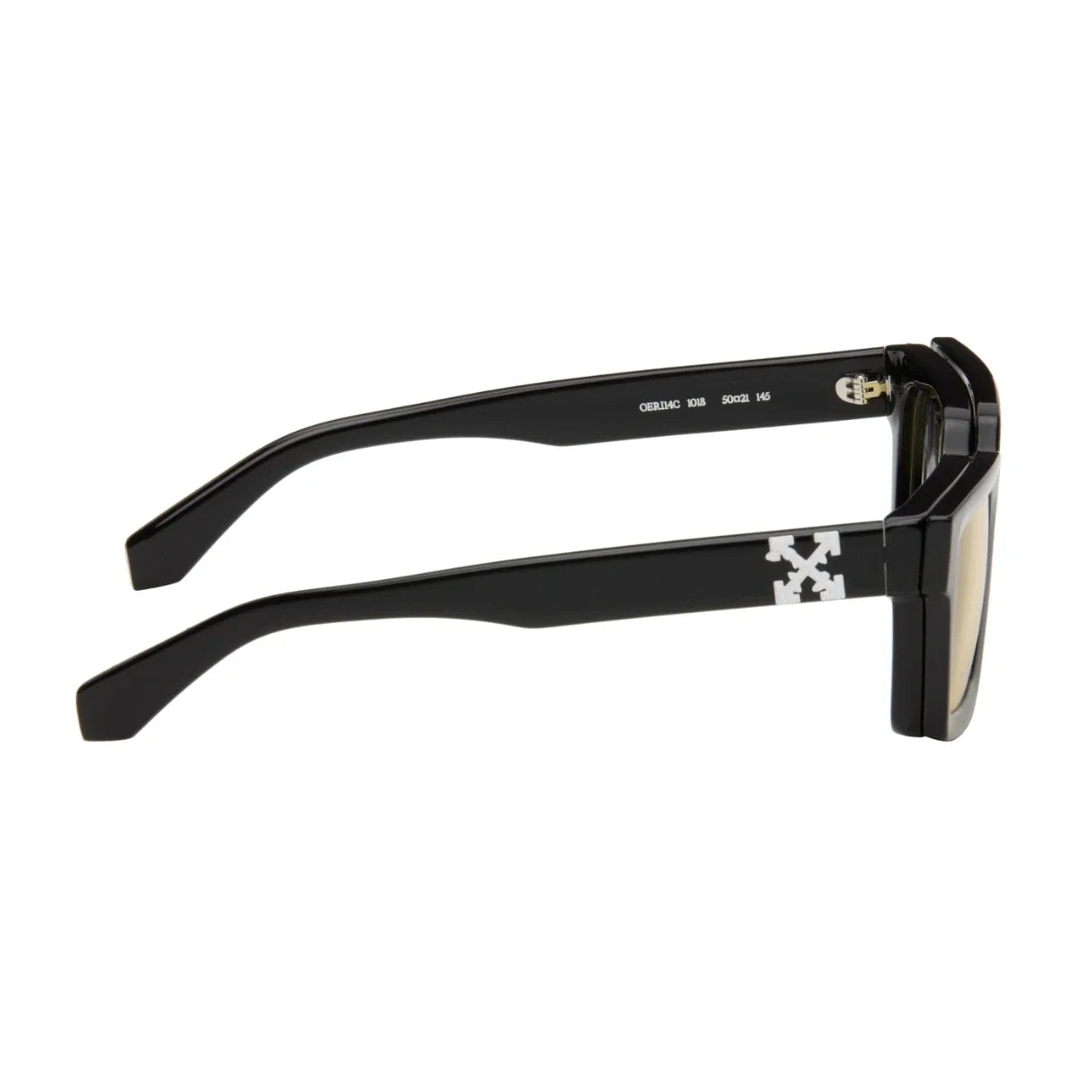 Offwhite clip-on sunglasses OERI14C 1018 men's square shades with UV protection eyewear at Optorium India