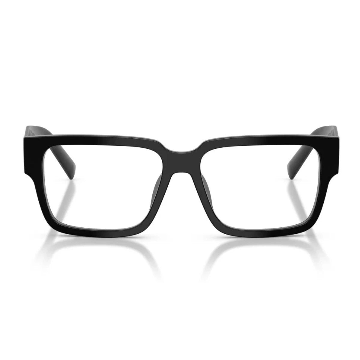 Prada VPR D10-D matte black rectangle premium frame