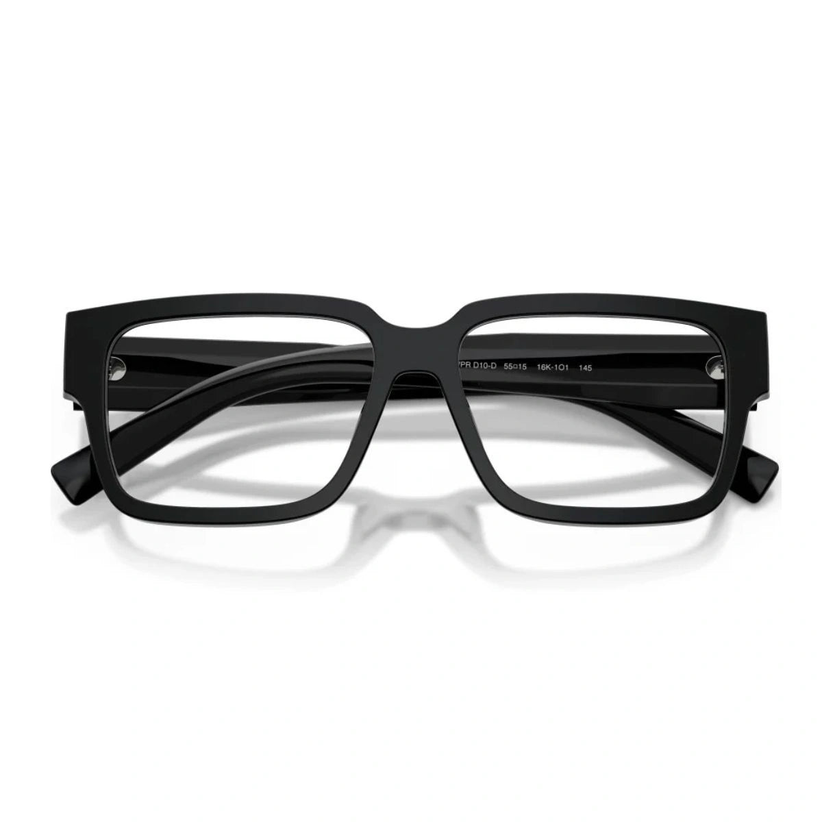 Prada unisex eyewear clean matte black design