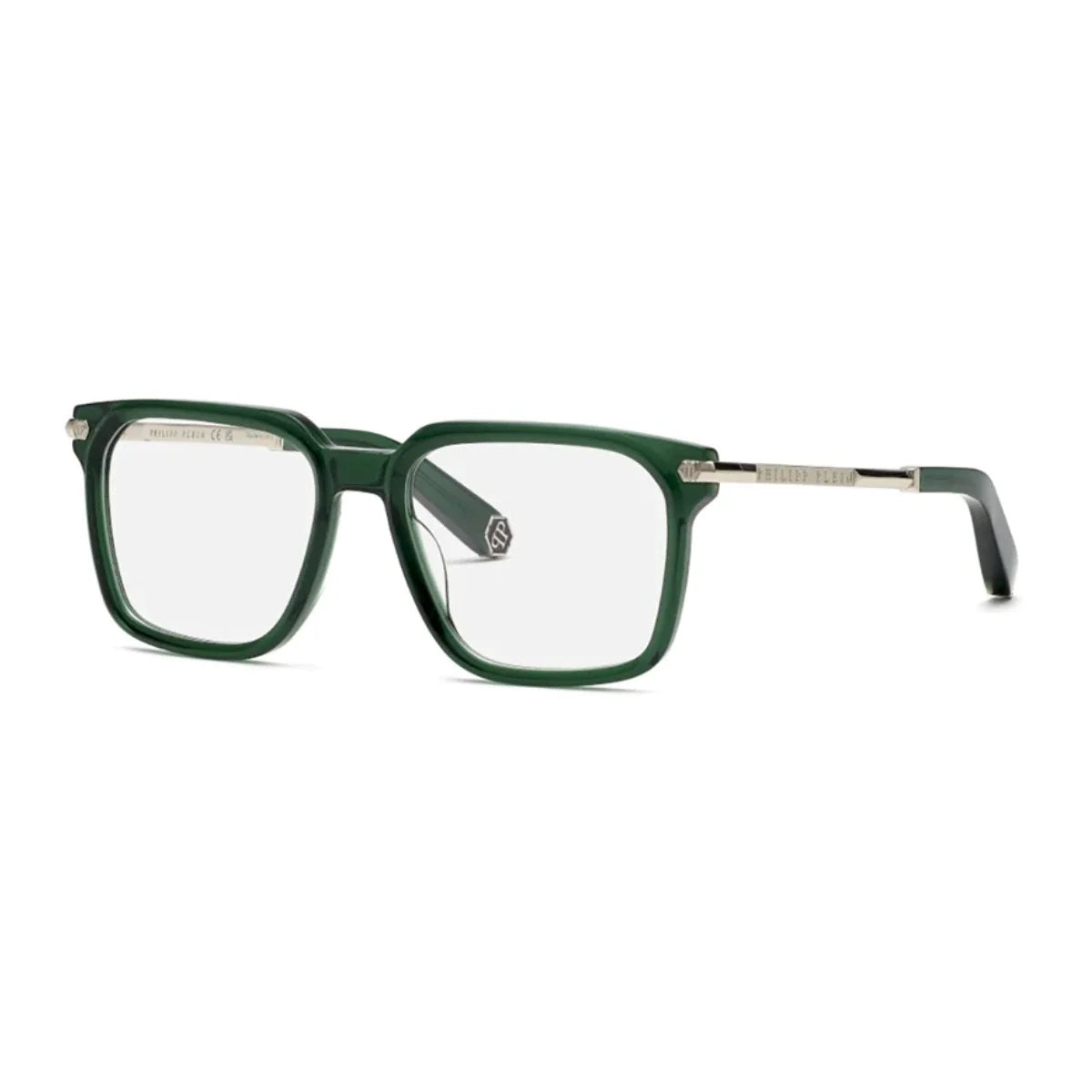 Philipp Plein optical glasses VPP117 0G61 square shape full frame eyeglasses at Optorium India