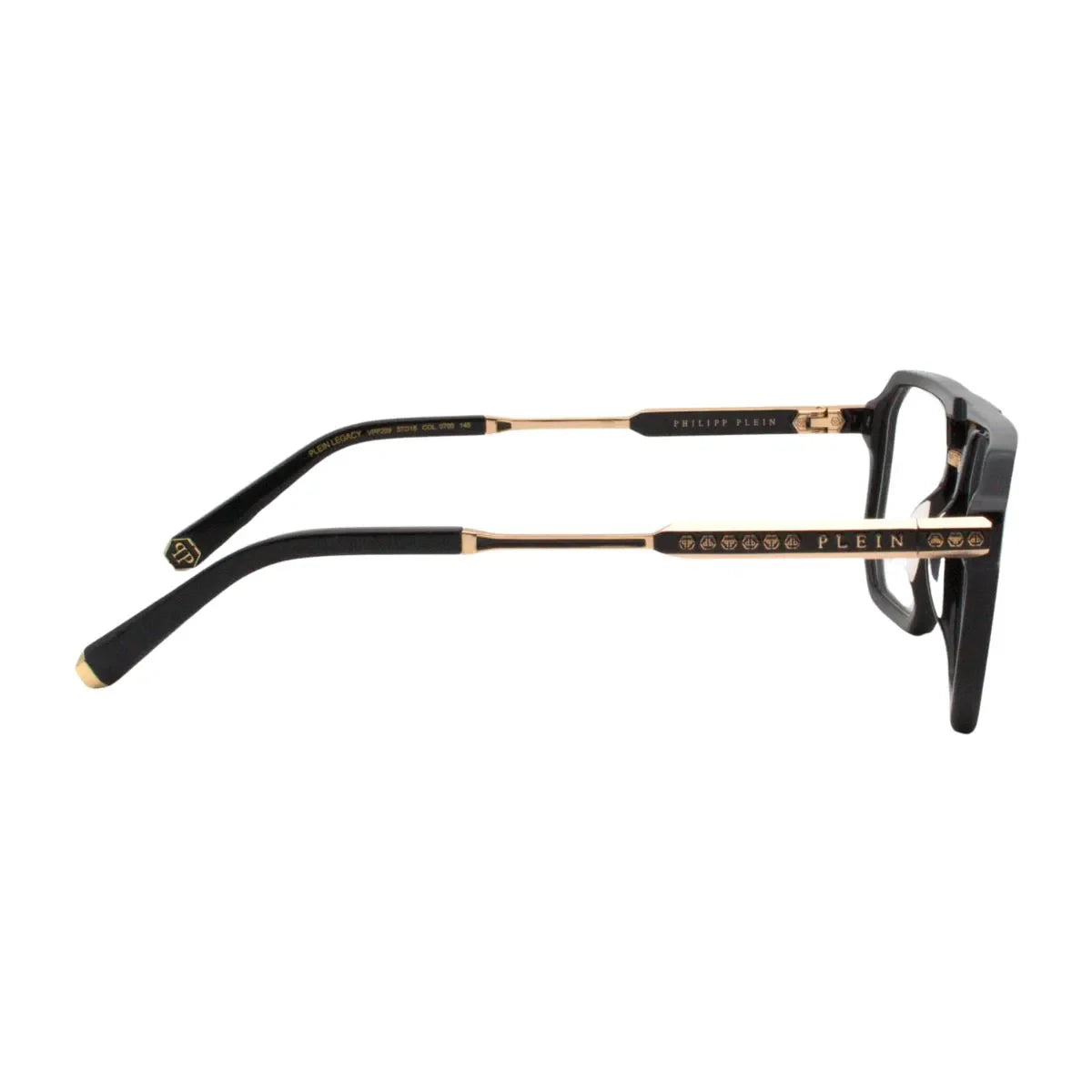 Philip Plien Legacy Frame VPP 209 0700 shiny black acetate optical frame, square shape eyeglasses premium quality designer eyewear modern style optorium.