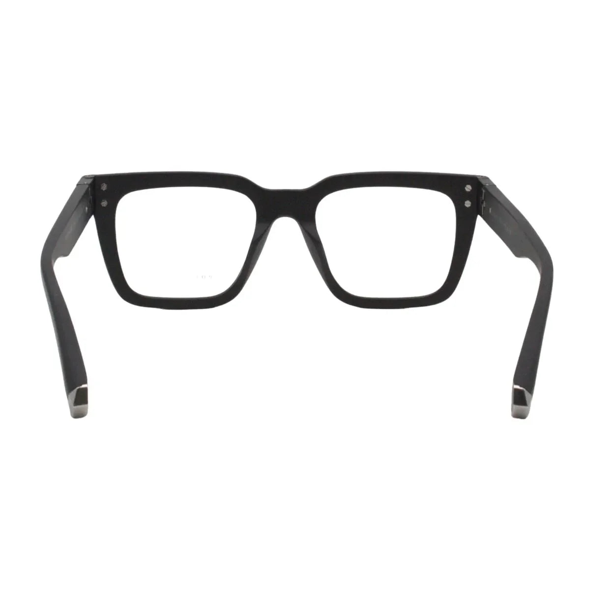 Matte black color optical frame Philip Plien MASTER Frame VPP 112 0703 with square shape philipp plein eyeglasses offering bold philipp plein eyewear look and premium philipp plein optical frames optorium