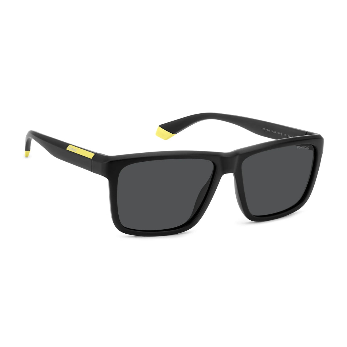 Discover the sleek Polaroid black sunglasses PLD 2164/S 003M9 with a matte finish and UV protection. Elevate your style—shop now at Optorium!