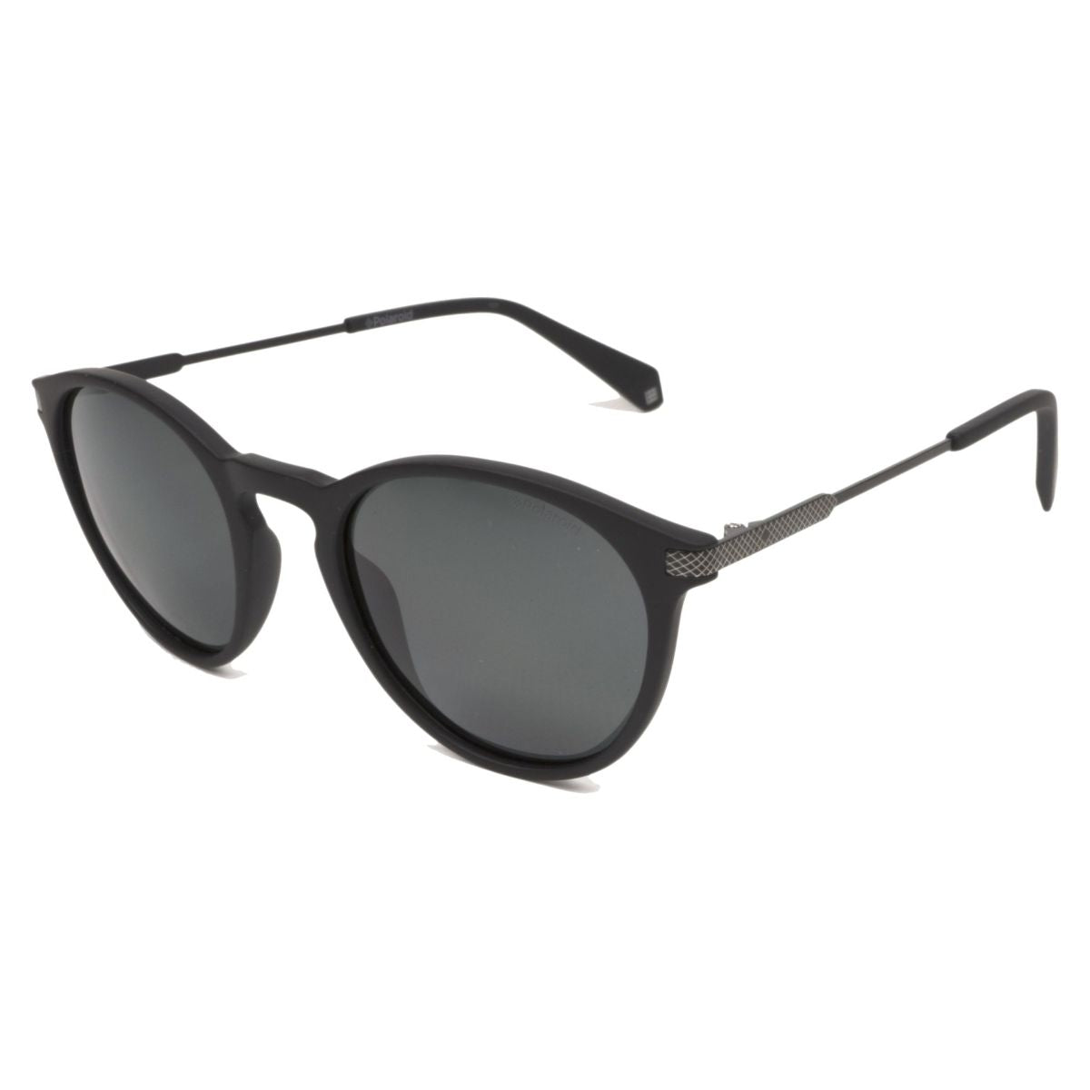 "Polaroid PLD2062 003M9 stylish men's polarized lightweight round sunglasses available online at Optorium"