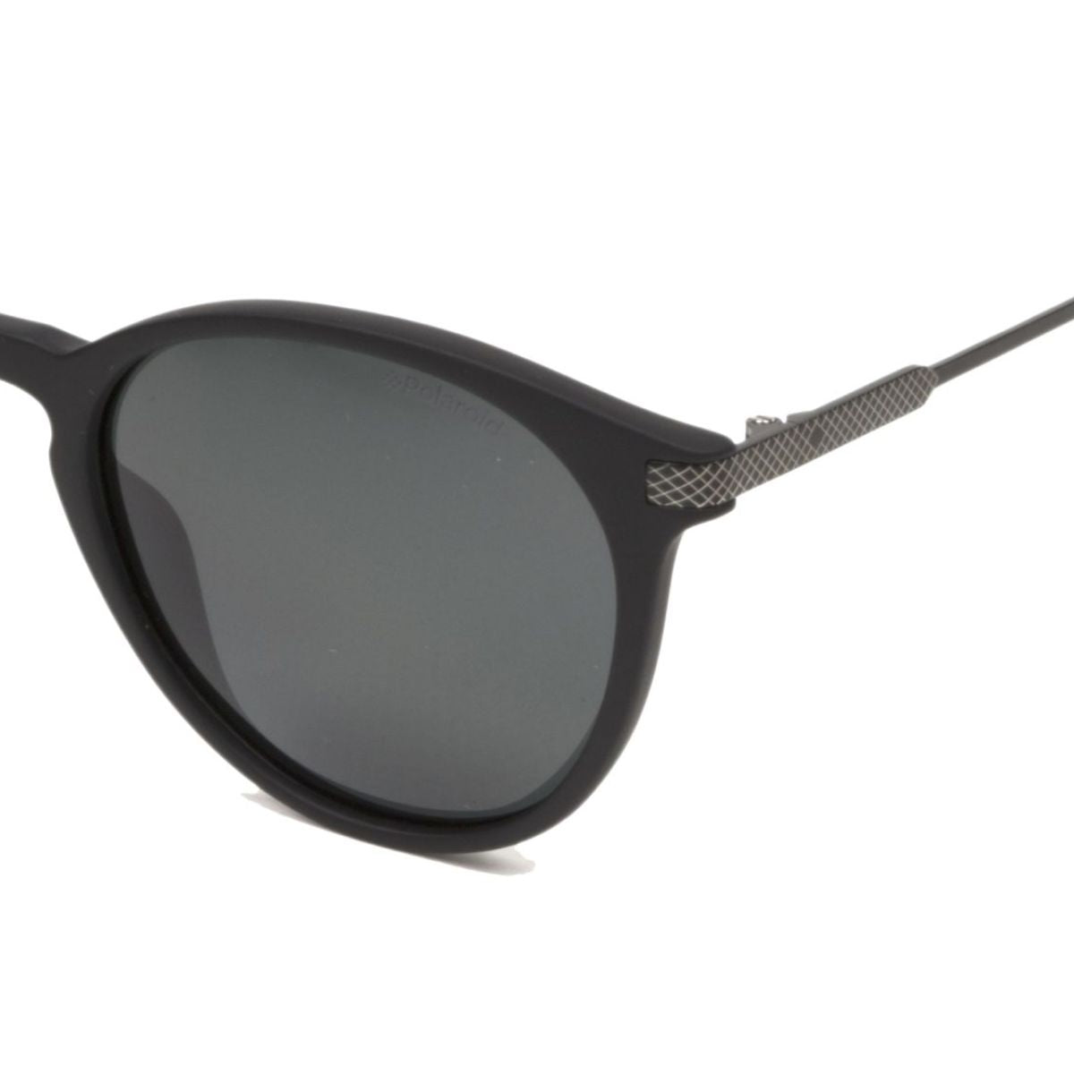 "Stylish Polaroid PLD2062 003M9 men's lightweight round polarized sunglasses available online at Optorium"