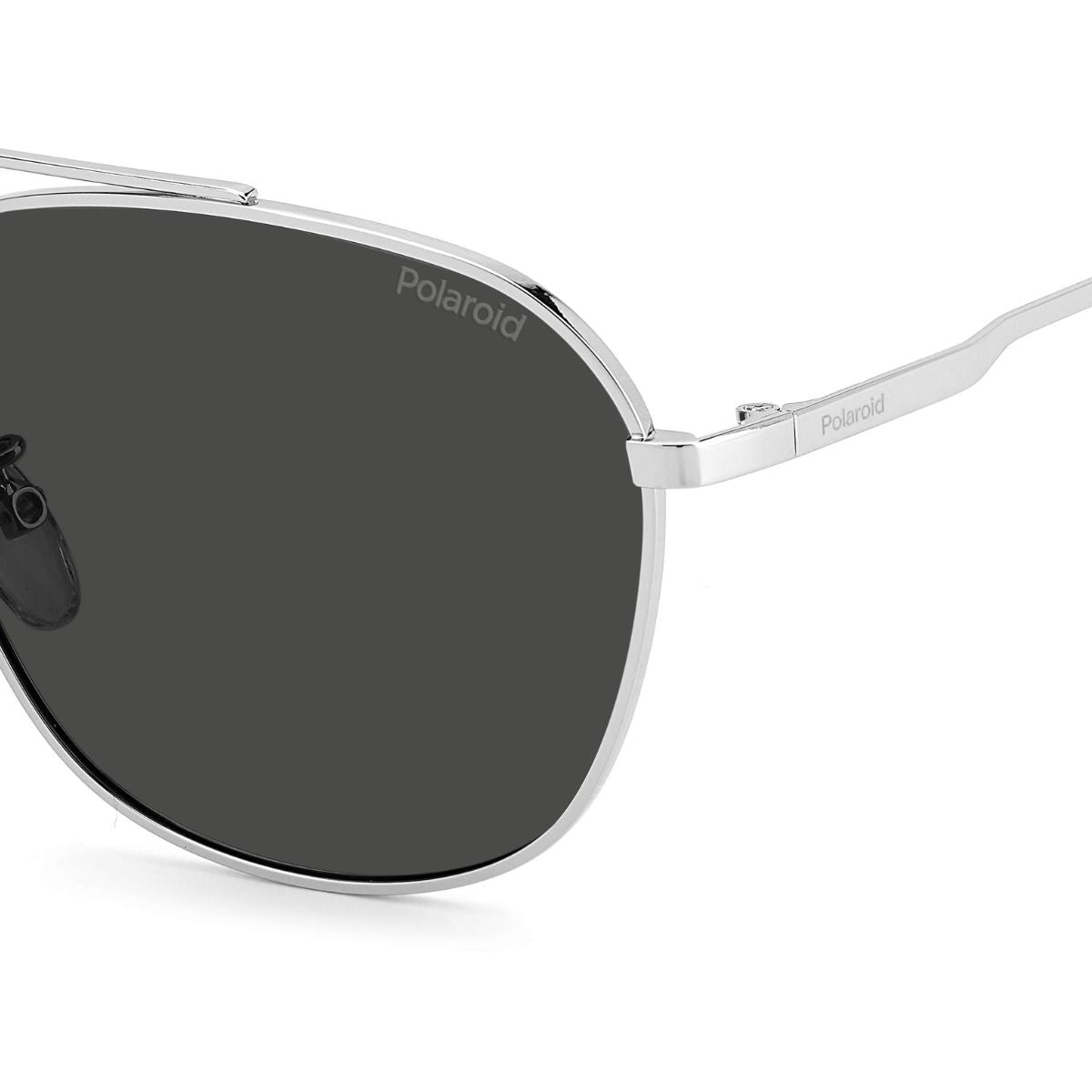 "Buy Stylish Polaroid 4127 Silver Polarized Sunglasses For Mens At Optorium"