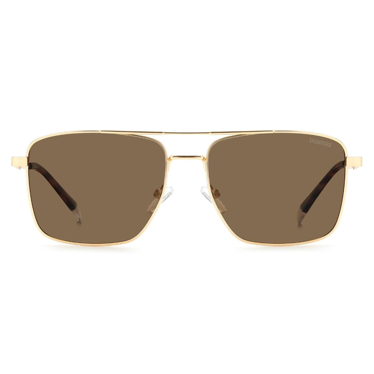 "Buy online stylish Polaroid PLD 4134X AOZSP men's square polarized lightweight sunglasses at Optorium"