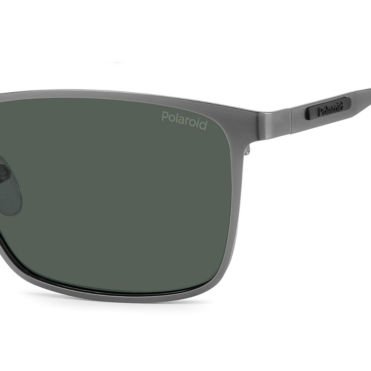"Stylish Polaroid PLD 2158 R80UC men's lightweight rectangular polarized sunglasses available online at Optorium"