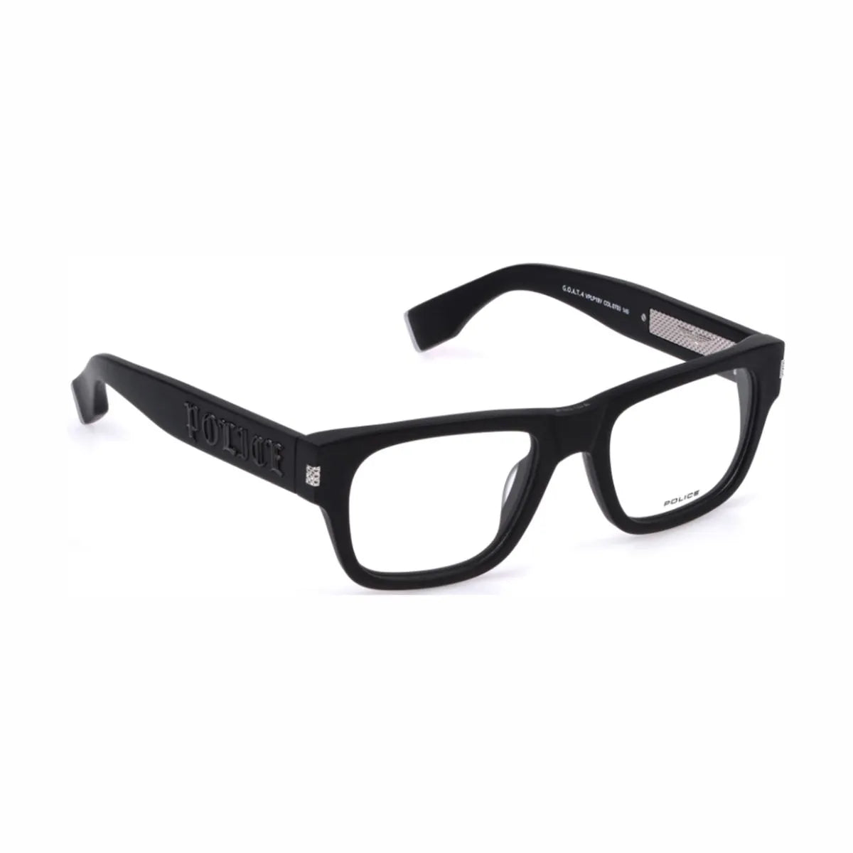 Square full rim men eyeglass frame Police VPLP19K 0703 fit