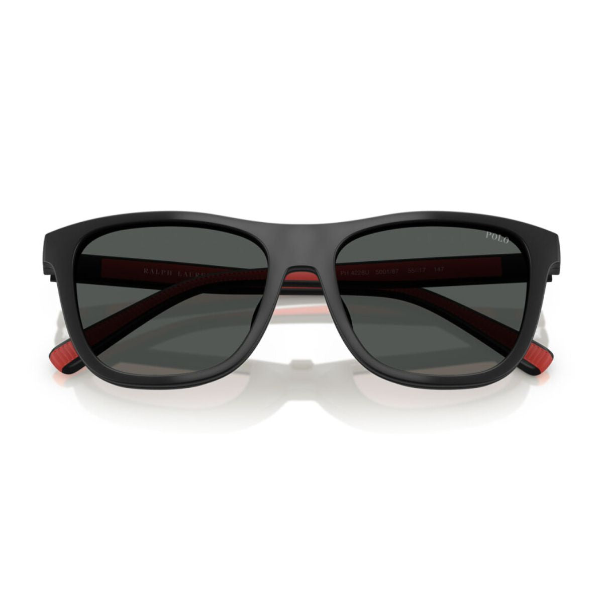 Top choice for men—Ralph Lauren Polo Sunglass PH4228U 5001/87 with clip-on square frames. Elevate your eyewear game with this trending style from Optorium.