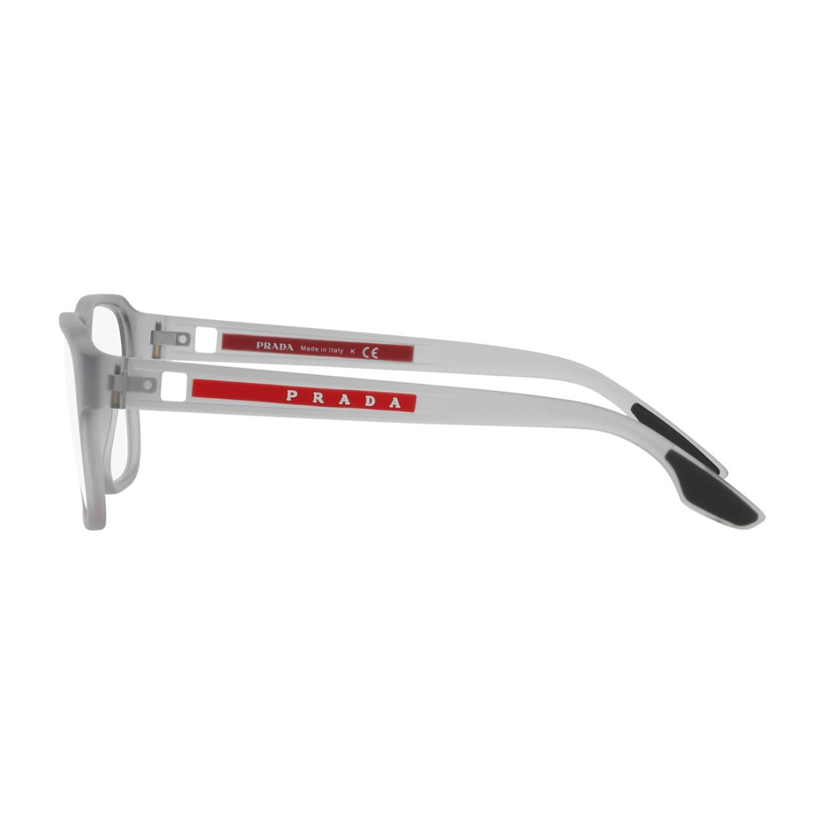 "Lightweight Prada VPS 04N 14C-1O1 men's eyeglasses frame online at Optorium."