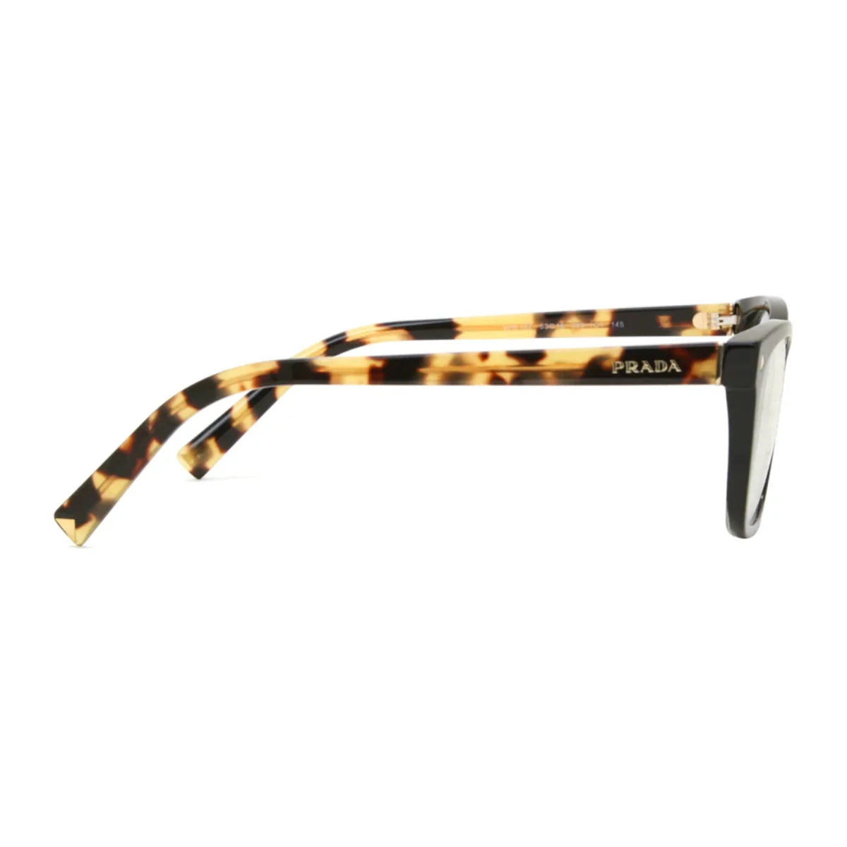 "Stylish Prada square frame VPR15Z 389 101 for fashion-forward individuals, only at Optorium"
