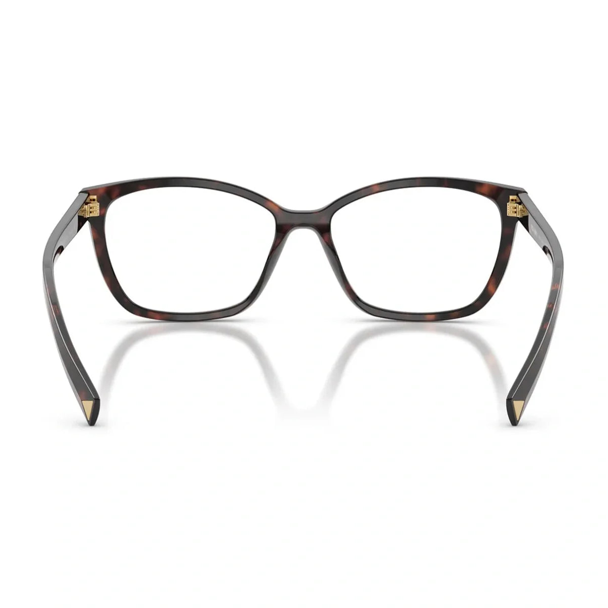 Prada designer Havana colour full-rim cat-eye Perception glasses for women VPR 15Z 17N-1O1 – Optorium