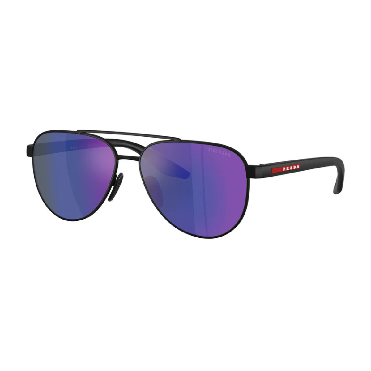 Get noticed with Prada polarized sunglasses, SPS A52 DG0-05U model, perfect for fashion lovers in India Best Prada Linea Rossa sunglasses now at optorium.