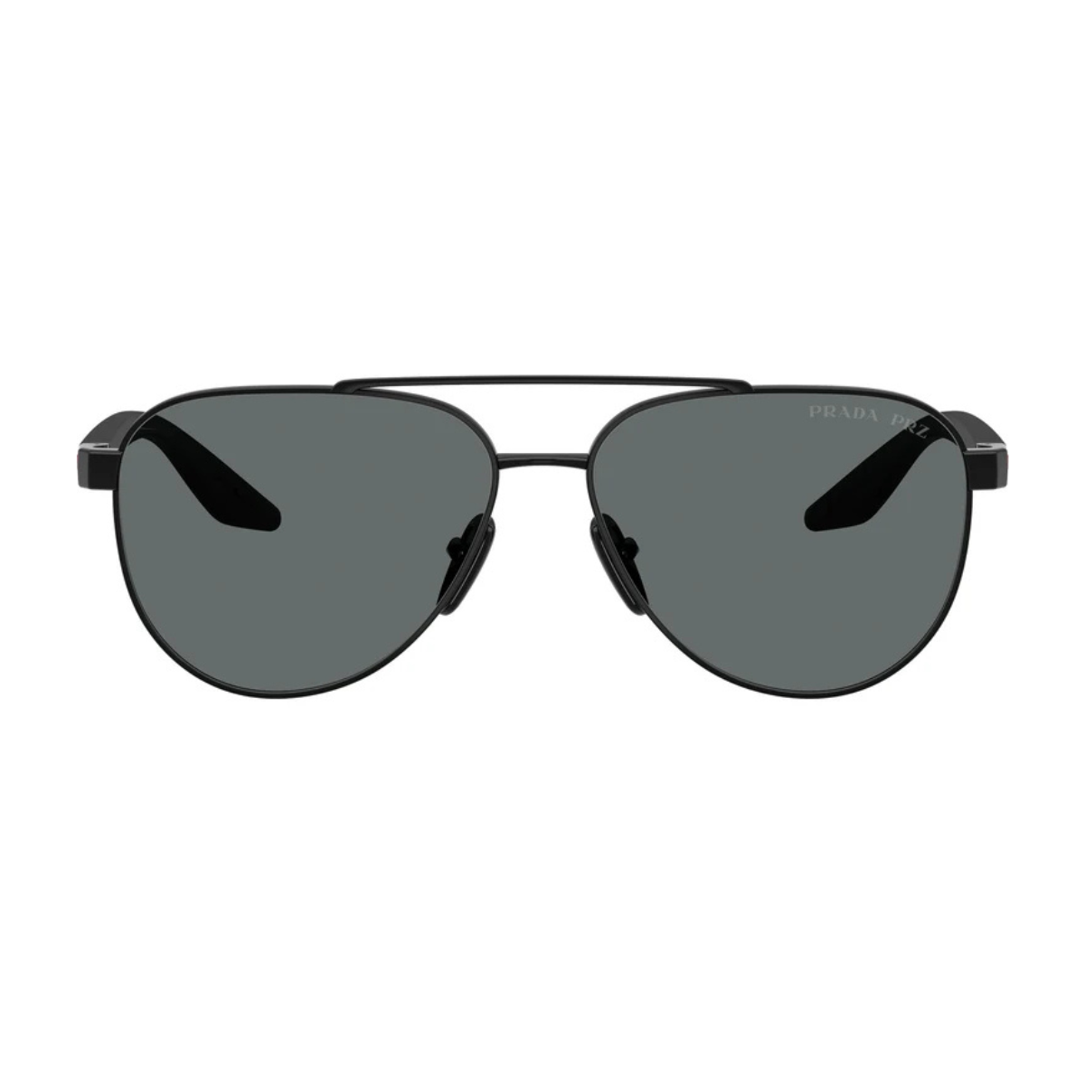 Prada Linea Rossa sunglasses SPS A52 1AB-5Z1 with polarized lenses for stylish men in India, perfect designer sunglasses for daily wear and travel. Shop now at optorium.