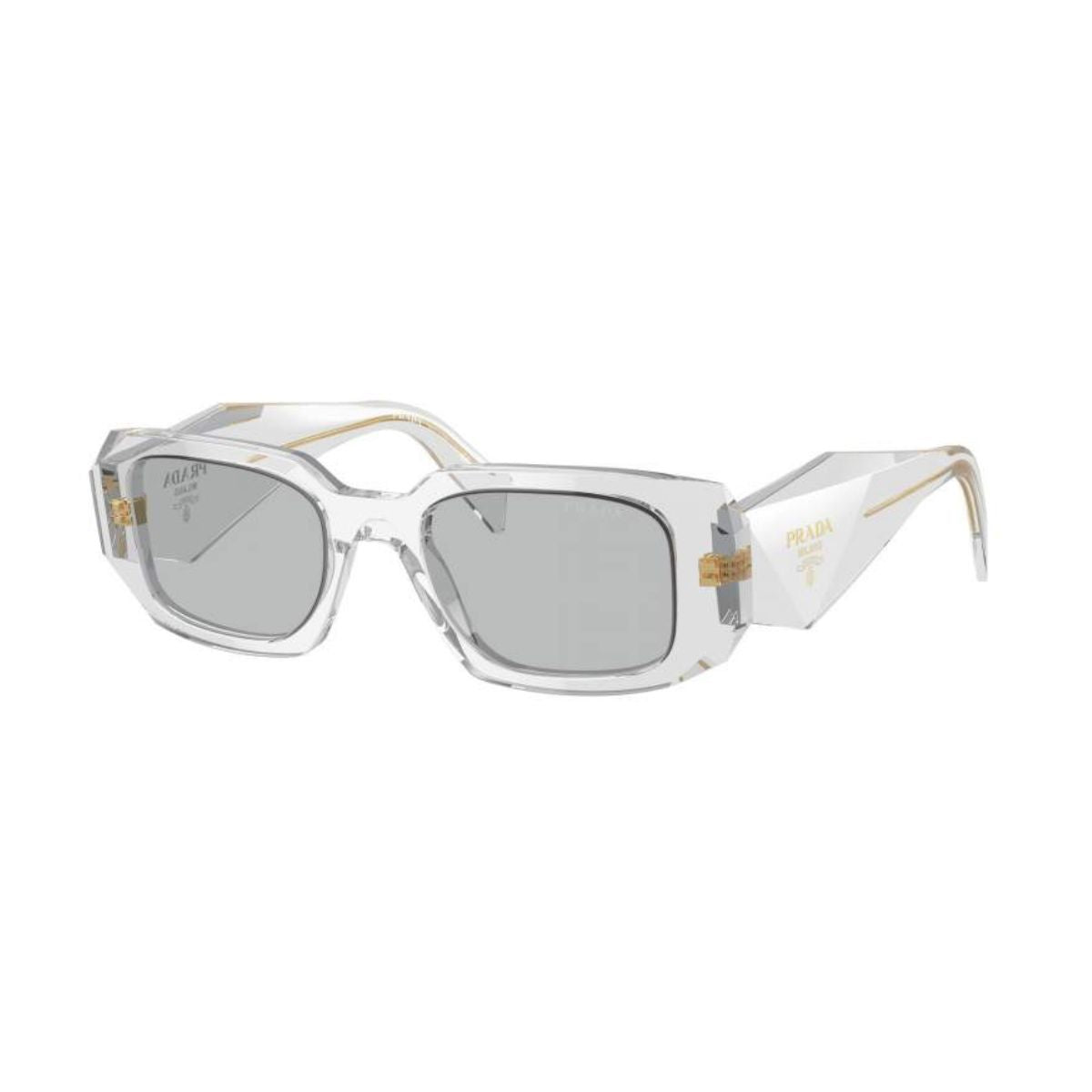 "BuyPrada SPR17W 12R-30B Rectangle Sunglass For Women's At Optorium"