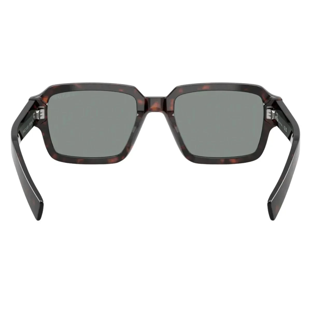 Prada Sunglass SPR 02Z 17N-20N showcases iconic prada sunglasses Havana color frame, square shape styling, UV protection sunglasses designed for comfort, elegance, and modern prada shades men optorium