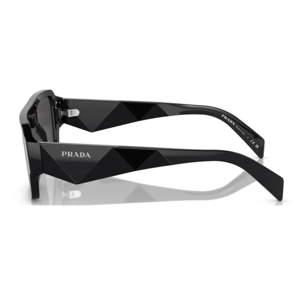 Looking for trending men’s sunglasses? Try Prada SPR A05 16K-08Z—black square Sunglasses with full UV protection from the latest Prada Eyewear line at Optorium.
