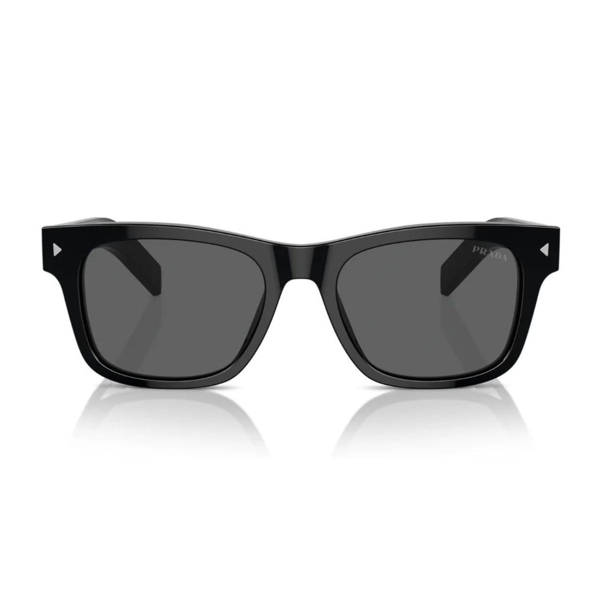 Latest Prada Sunglasses for men SPR A17 16K-731, featuring bold Prada square sunglasses design and sleek finish. Shop premium Prada eyewear styles now at Optorium.