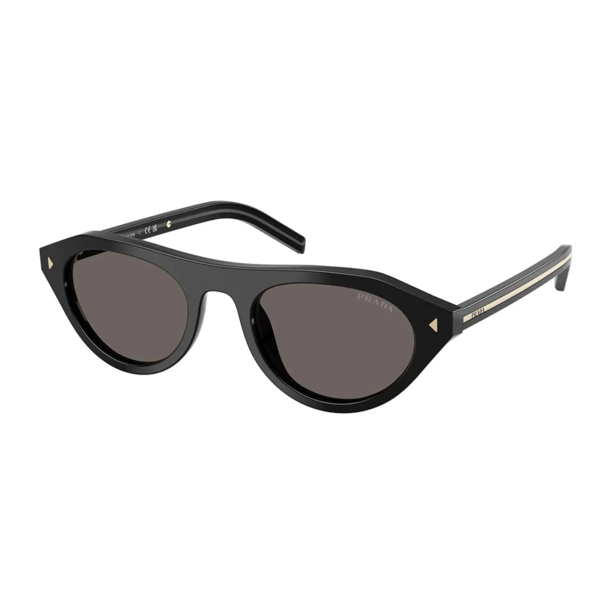 luxury Prada SPR B15 16K 731 black sunglasses for women