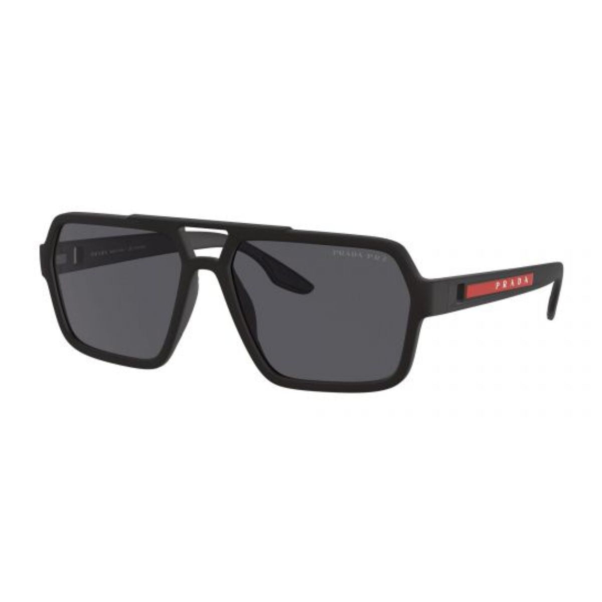 Top-Rated Prada polarized sunglasses like SPS01X DG0-02G, perfect for urban men’s style. Black square frames with UV defense. Local luxury fashion starts at optorium.