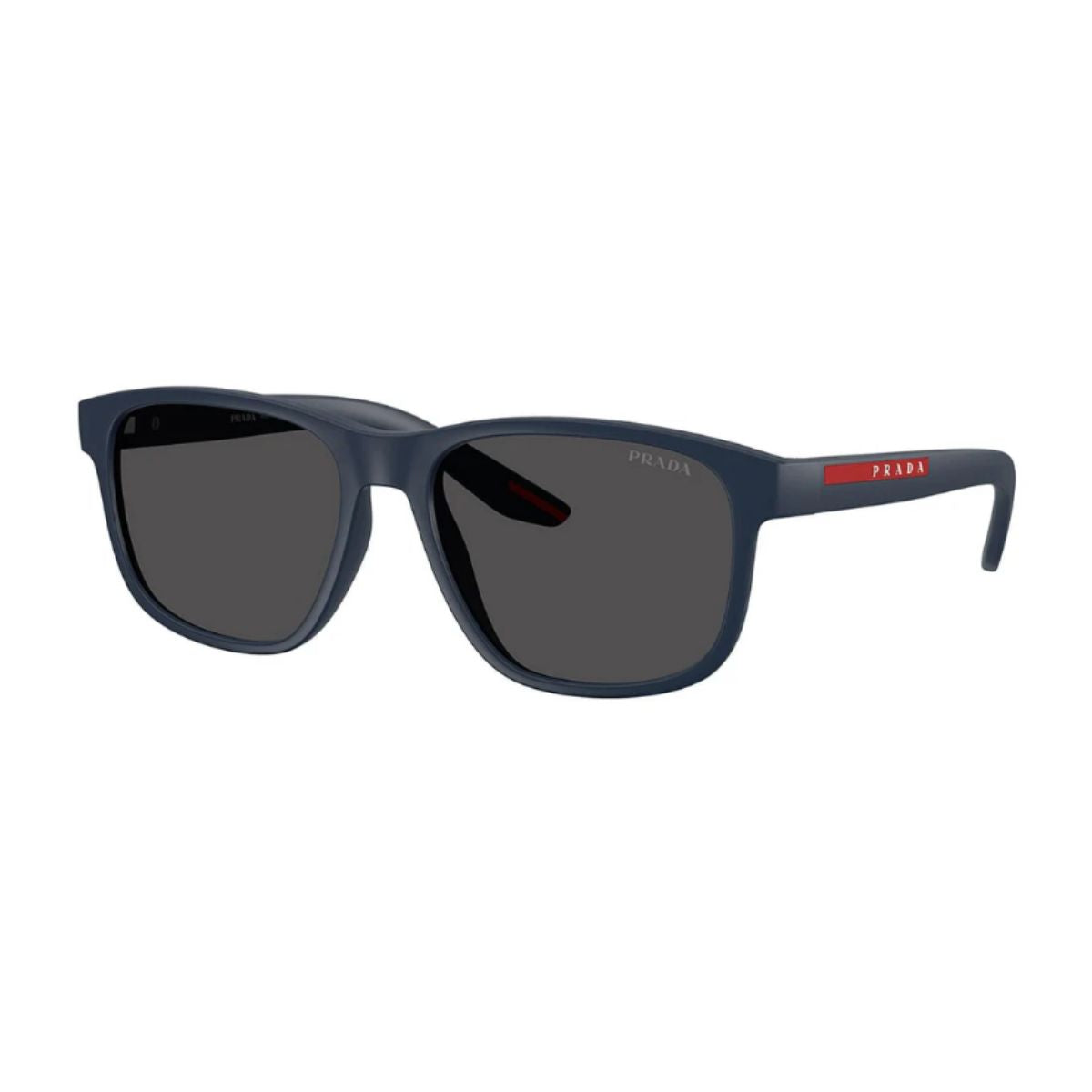 Discover trending Prada Linea Rossa matte blue sunglasses SPS 06Y TFY 06F. UV protection, luxury style & bold acetate Sunglasses – best-selling eyewear at Optorium.