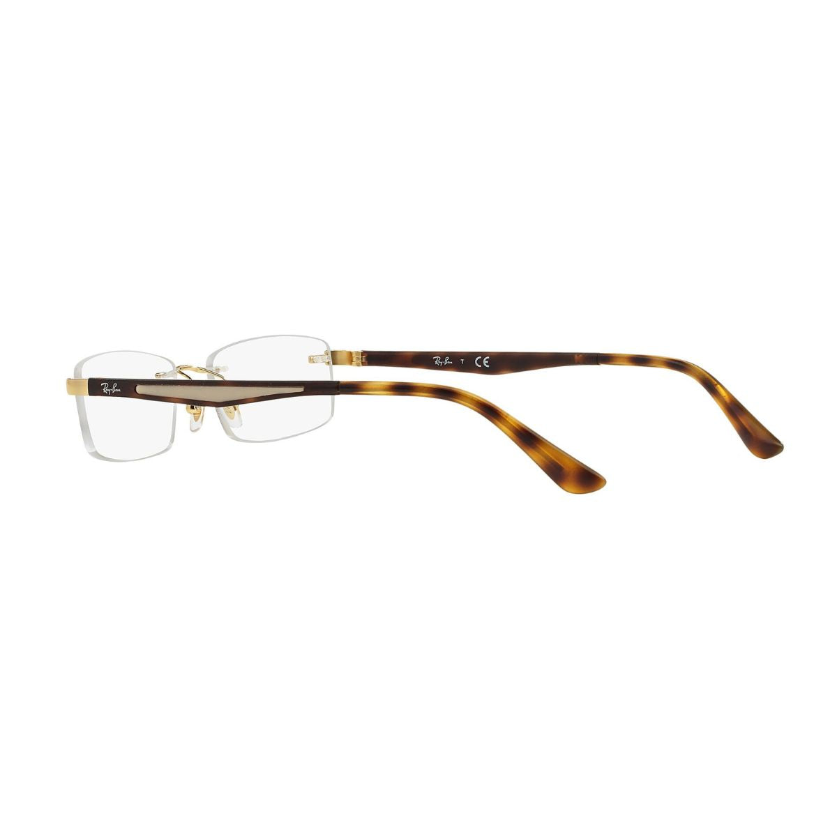" Rayban 6326I 2500 rectangle eyeglasses frame for men and women at optorium"