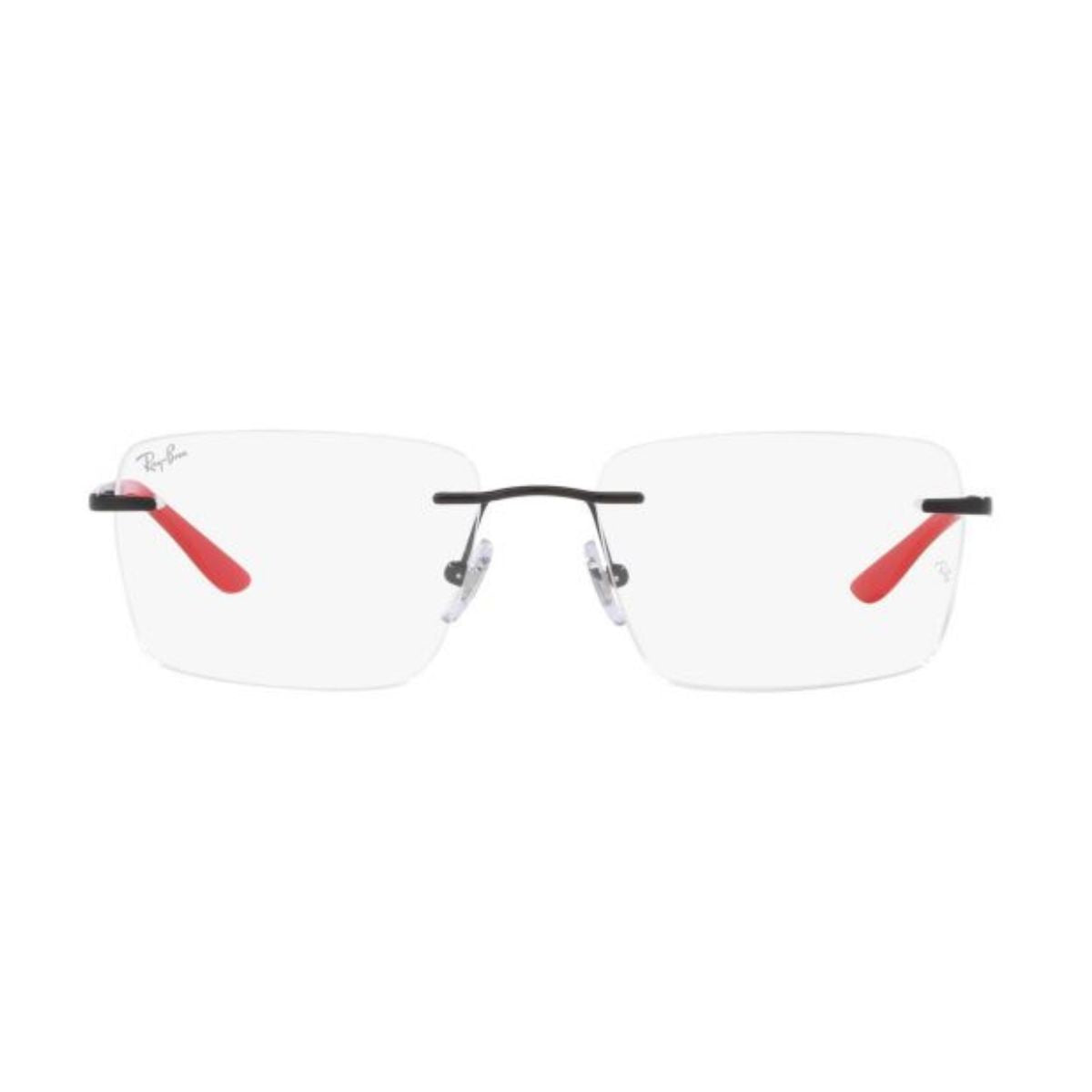 "buy Rayban 6506I 2509 square eyeglasses frame for men and women online at optorium"