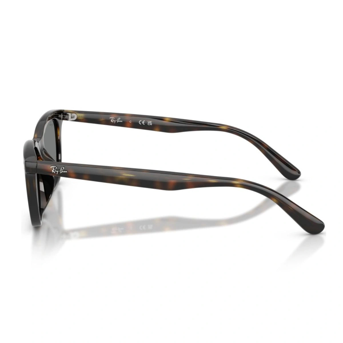 ray ban square sunglasses RB4474D grey lens premium