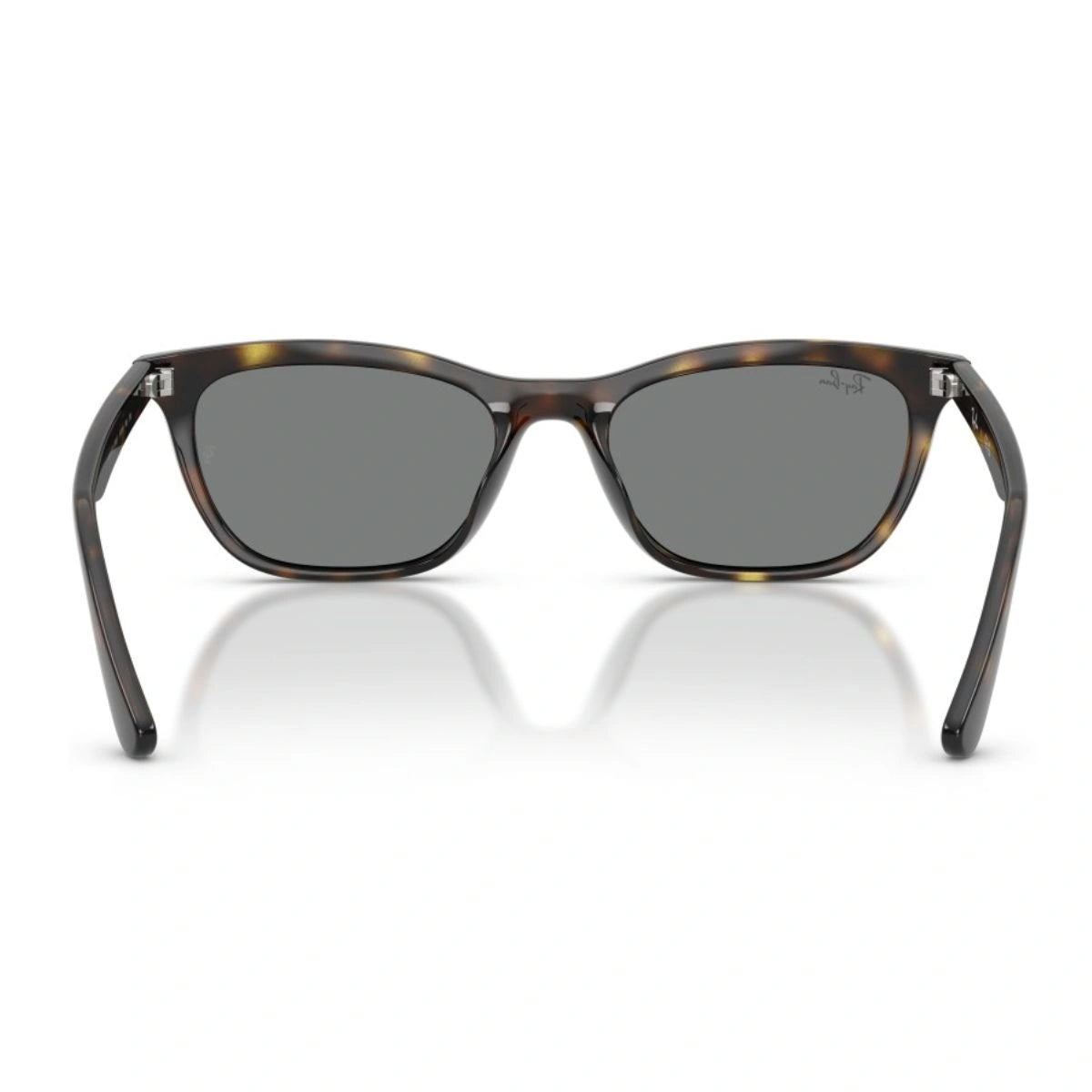 rayban RB4474D havana frame modern square sunglasses