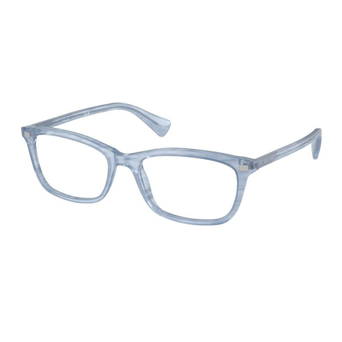 Premium Ralph Lauren Optical Frame in blue, featuring a modern rectangle shape for a sophisticated look. Perfect for women. Shop online at Optorium.