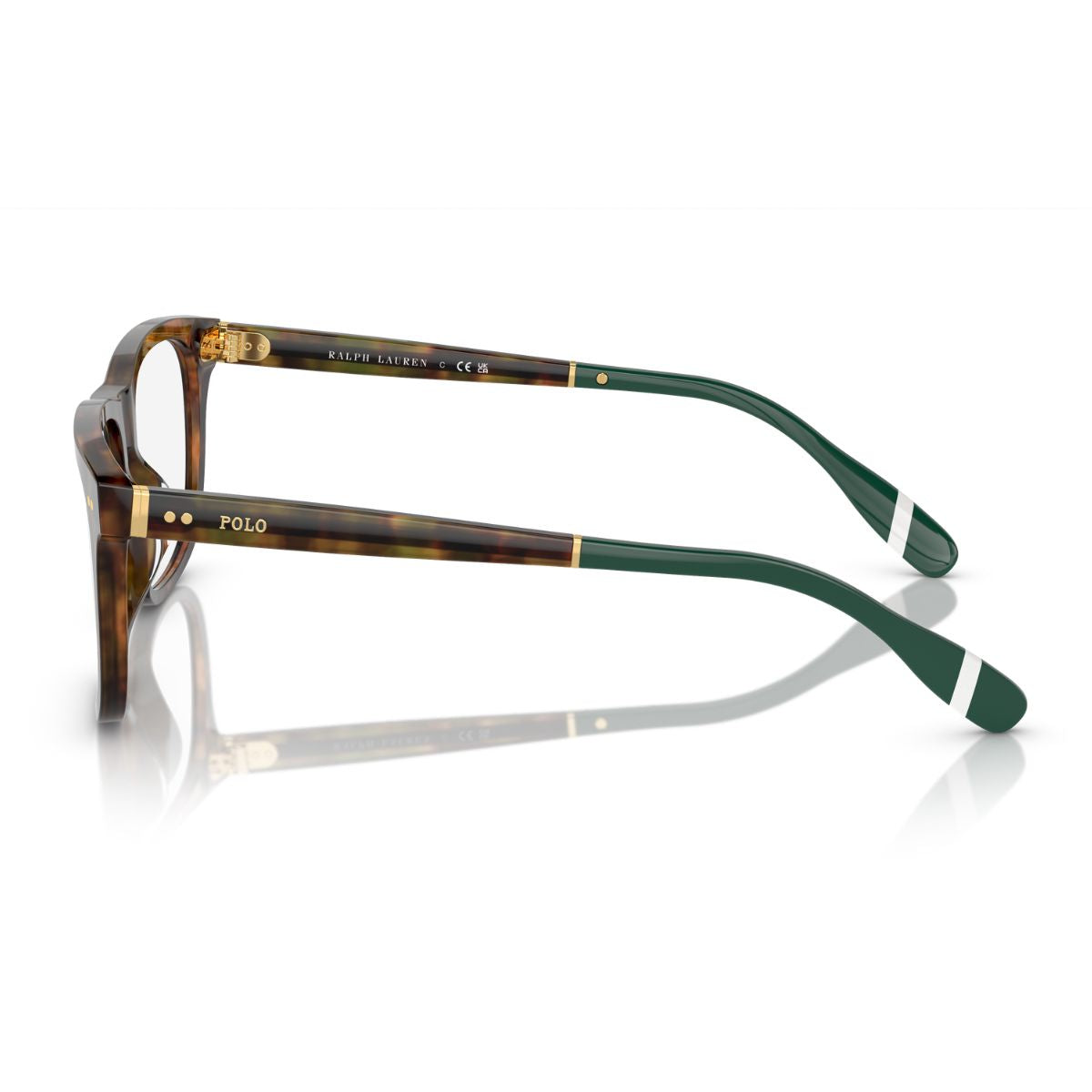 Discover Ralph Lauren's PH2270U 5017 glasses with a sophisticated tortoise shell frame, designed for men. Shop online at Optorium.