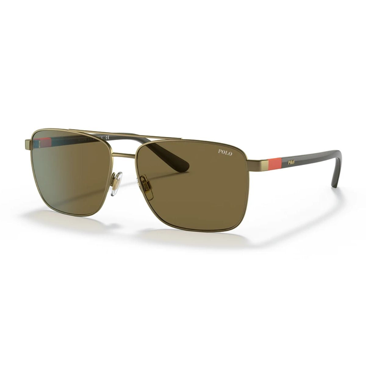 Elevate your look with Ralph Lauren Polo Square Sunglasses in gold. A perfect blend of fashion & functionality with prescription lens options. Buy online at Optorium.