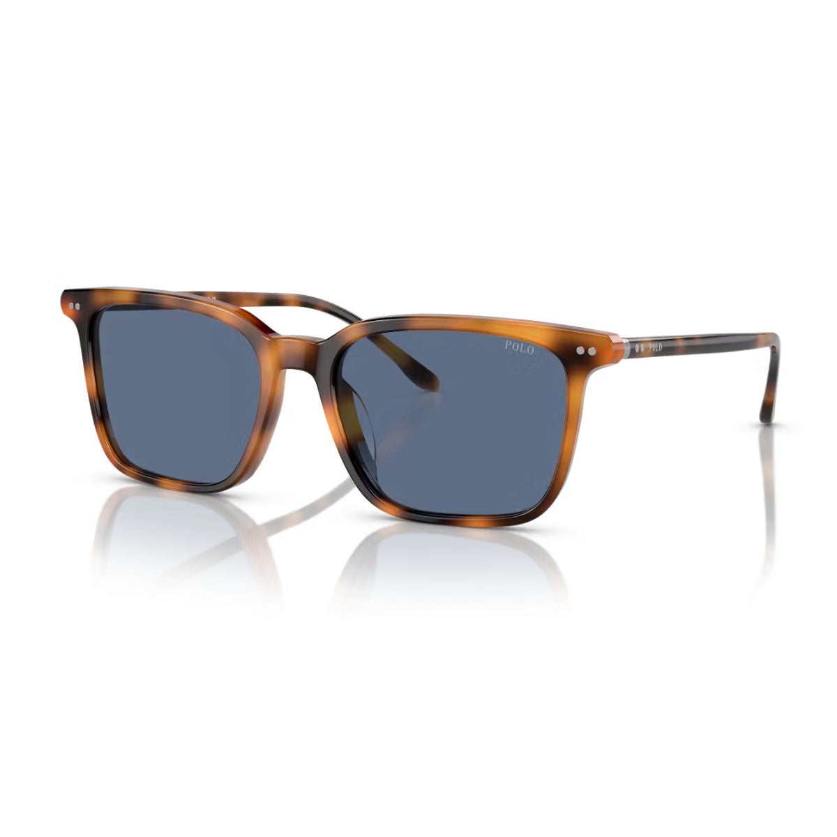 Upgrade your look with Ralph Lauren Polo square-shaped sunglasses in Havana color, featuring UV-protected lenses for ultimate eye care. Buy now online at Optorium.
