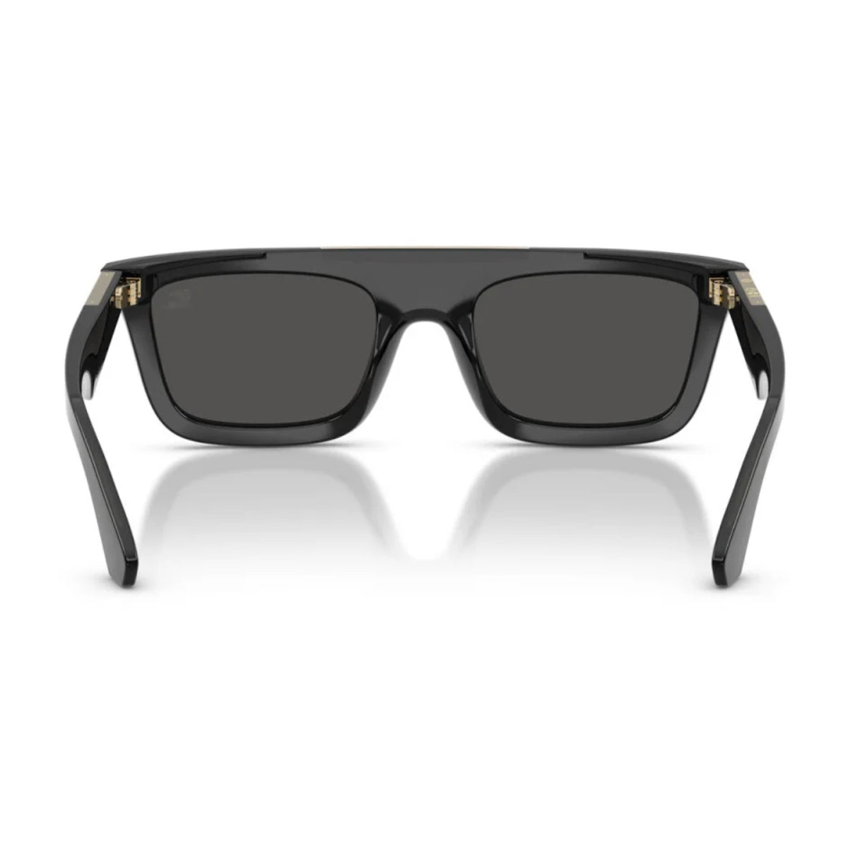 "Burberry men’s designer sunglasses B 4451U 4112/87 with bold square shape and high-contrast grey lenses – Optorium"