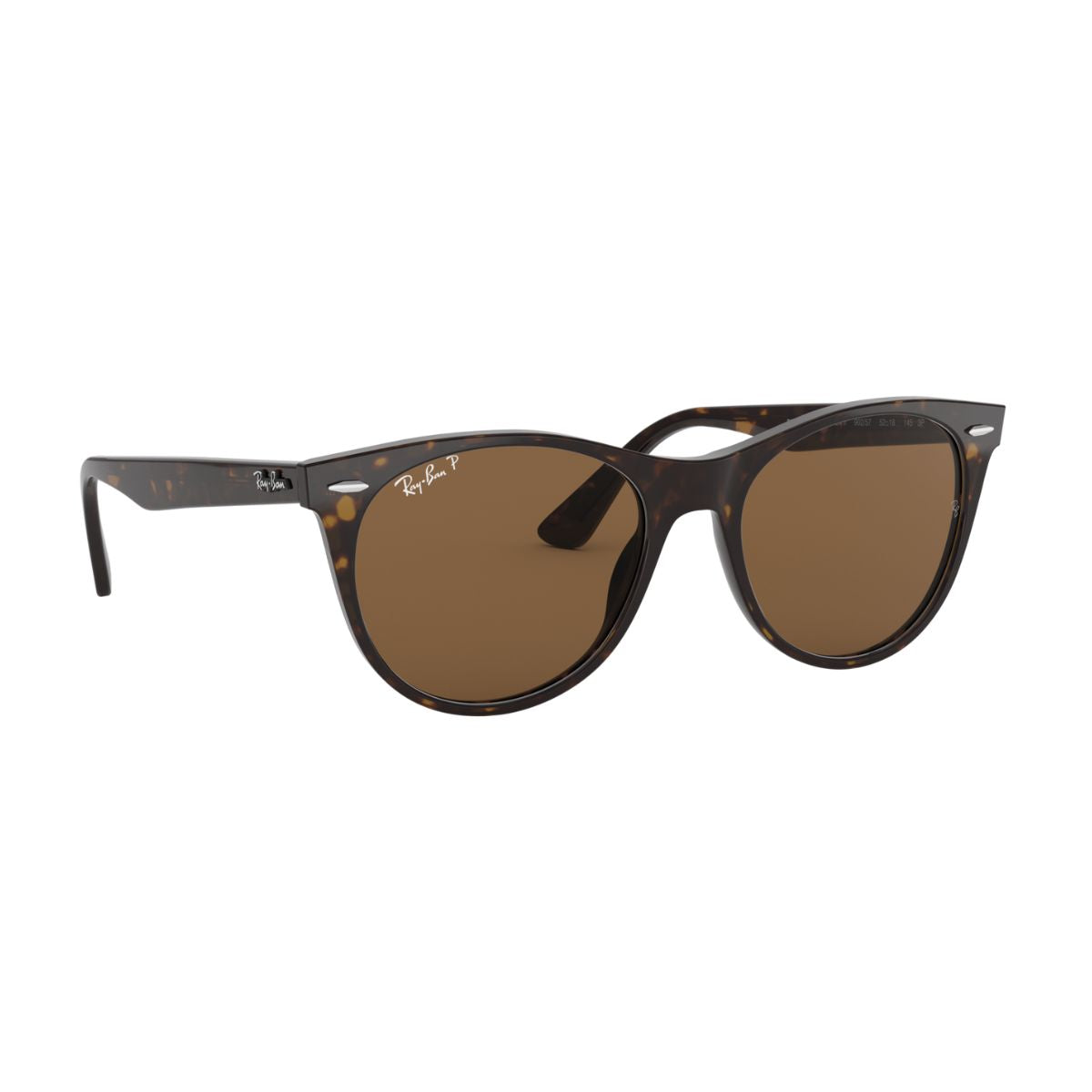 "Lightweight Ray-Ban wayfarer RB 2185 902/57 polarized sunglasses online at optorium."