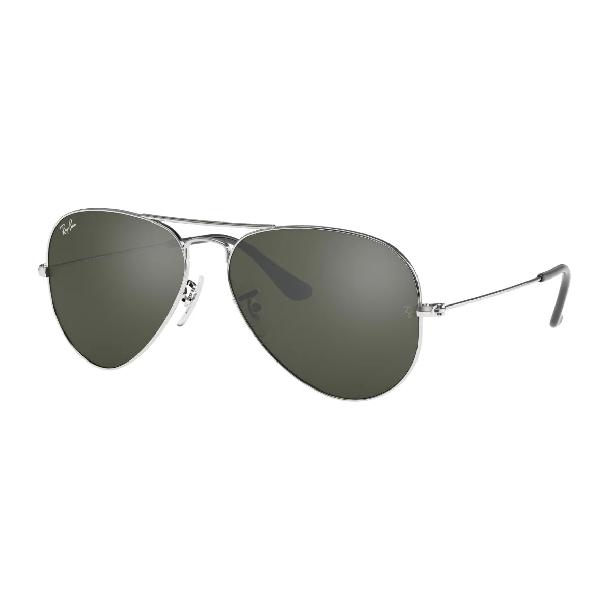 Classic RayBan Aviator Large Metal RB3025 W3277 unisex silver frame premium eyewear — Optorium