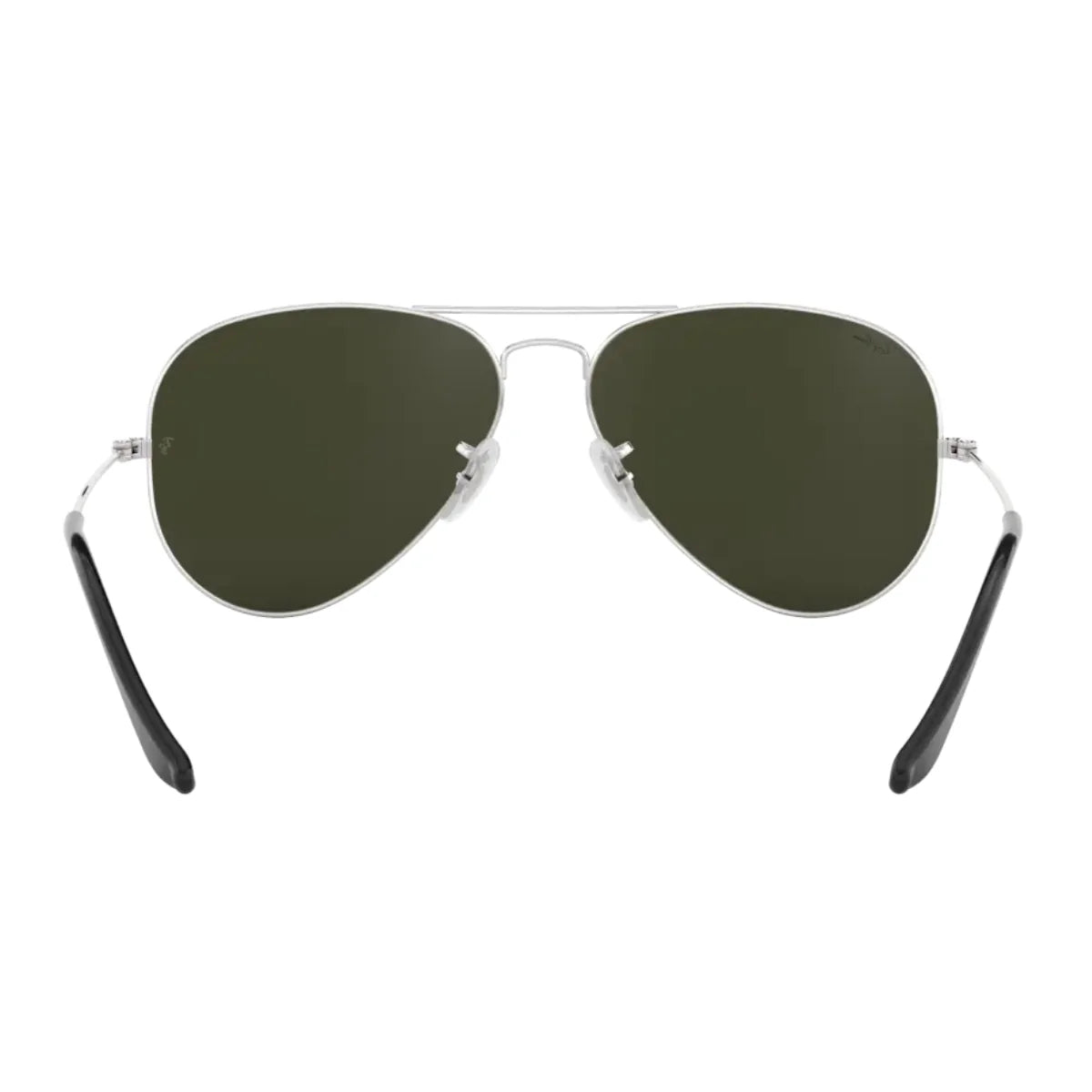RayBan Large Metal Aviator RB3025 W3277 stylish silver pilot sunglasses with high UV safety — Optorium