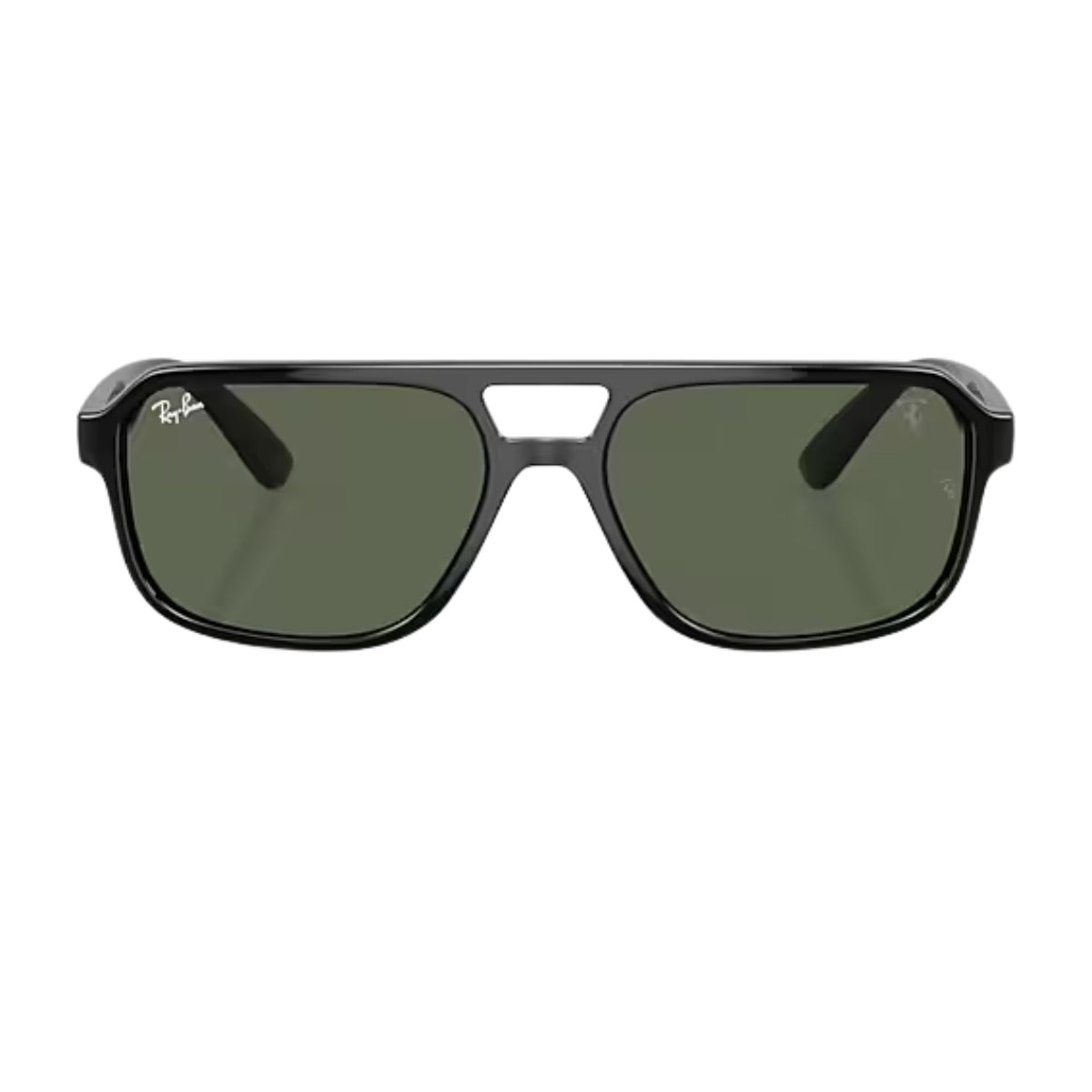 Used Ray-Ban RB 4414-M-F683 Aviator sunglasses for men and women – black frame with dark green lenses | Optorium.