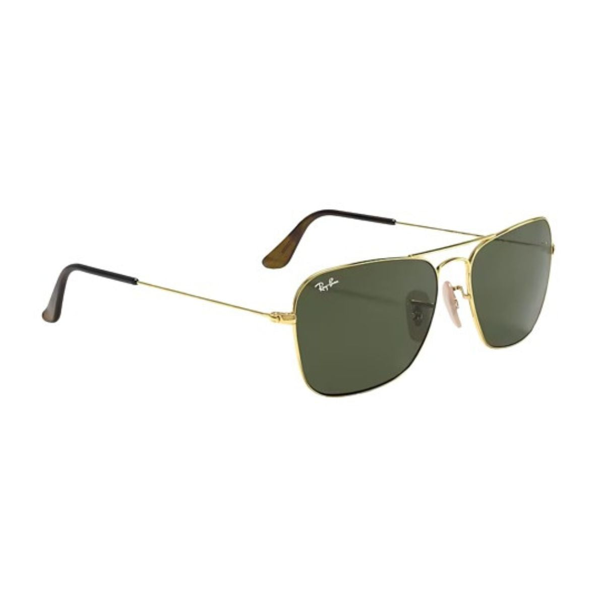 "Shop Ray Ban 3136 001/58 Polarized Metal Sunglass For Men's At Optorium"