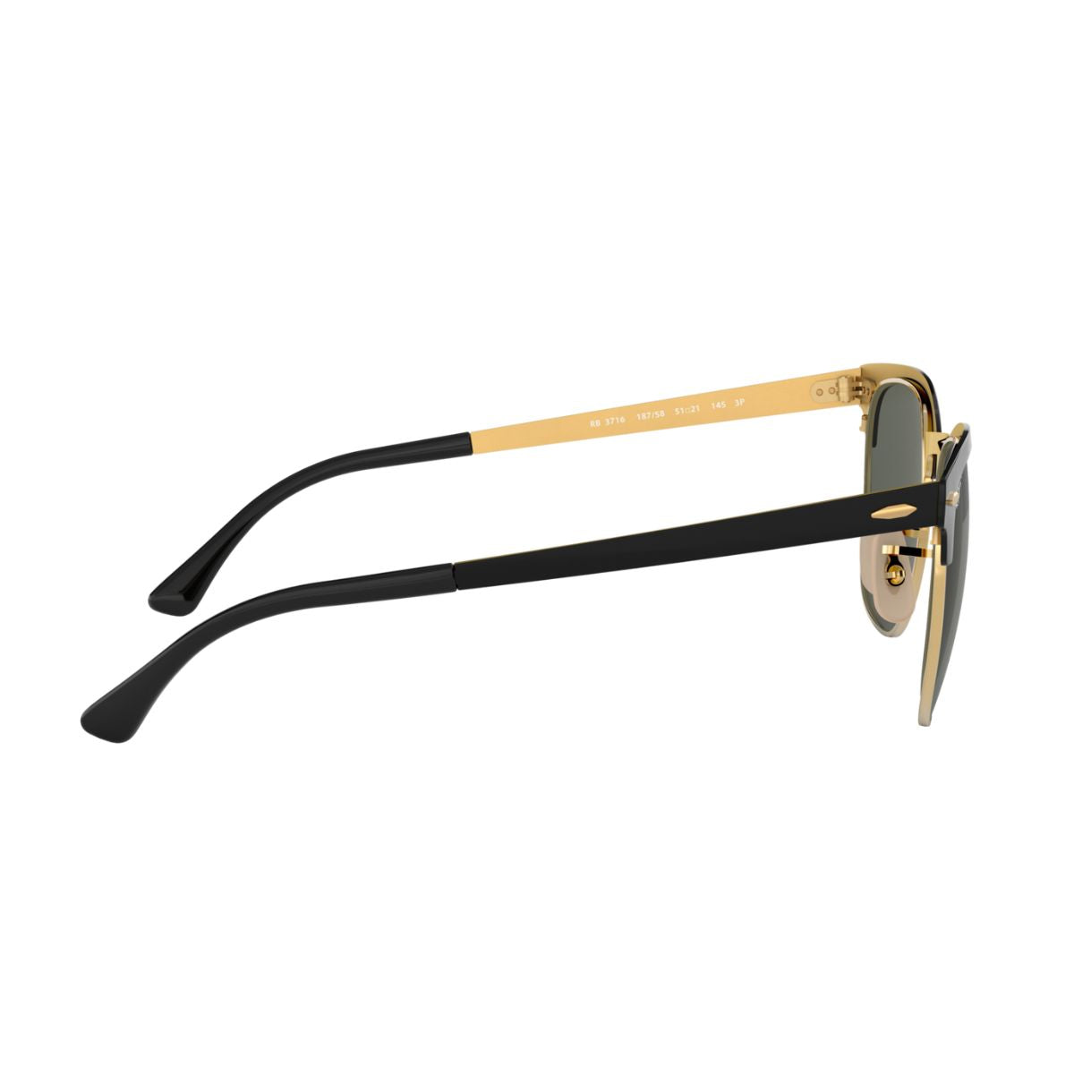 "Ray Ban 3716 187/58 Polarized Green Sunglass For Men's And Women's At Optorium"