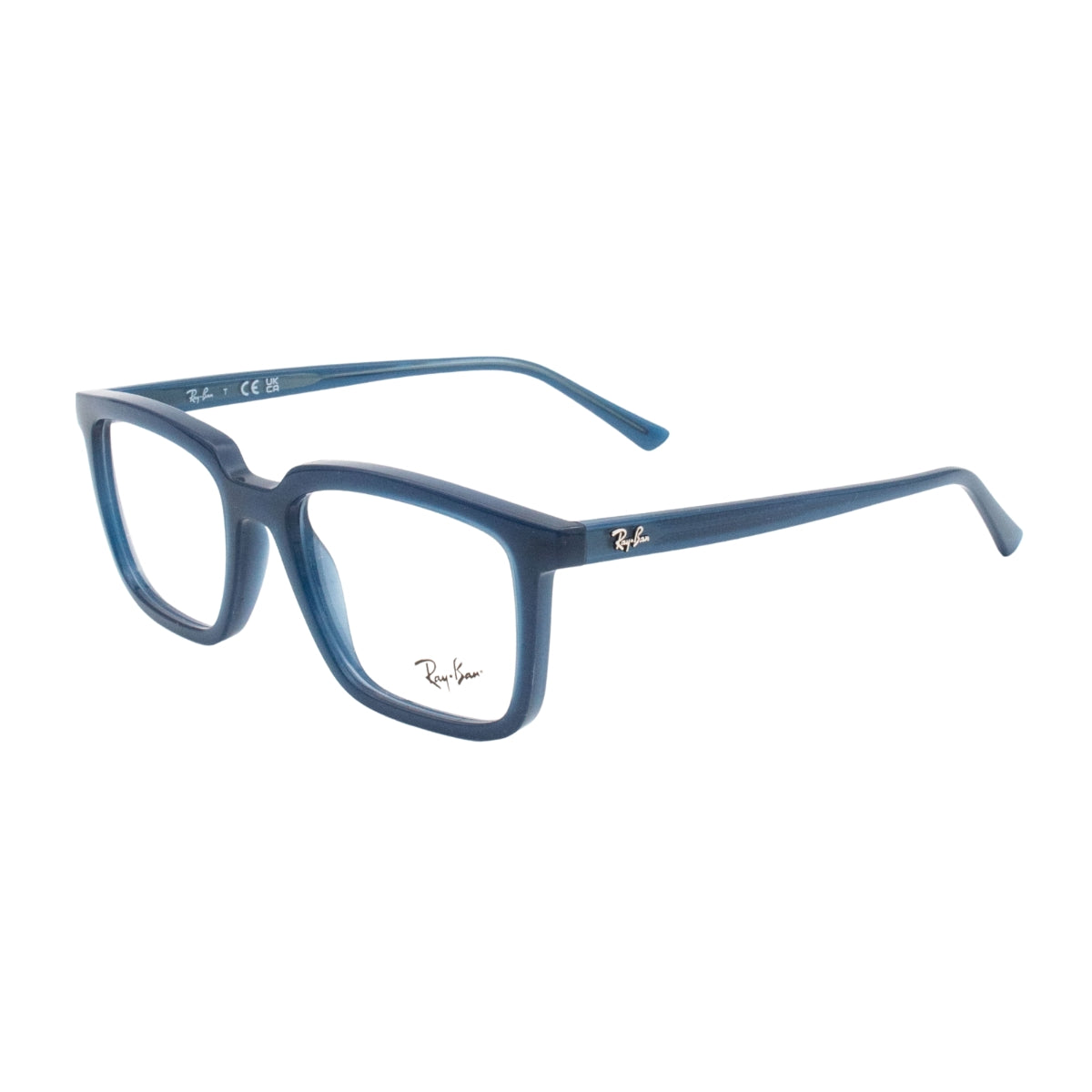 "Authentic Ray-Ban Alain RB7239 8256 Prescription Eyeglasses in Dark Blue Frame – Optorium India"