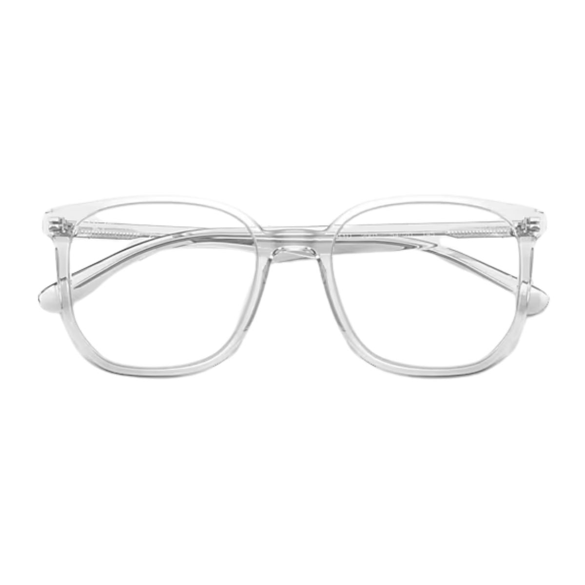 Stylish Ray-Ban optical frames RB5411D 2001 with a transparent acetate build and geometric design. Order Ray-Ban eyeglasses in India from Optorium.